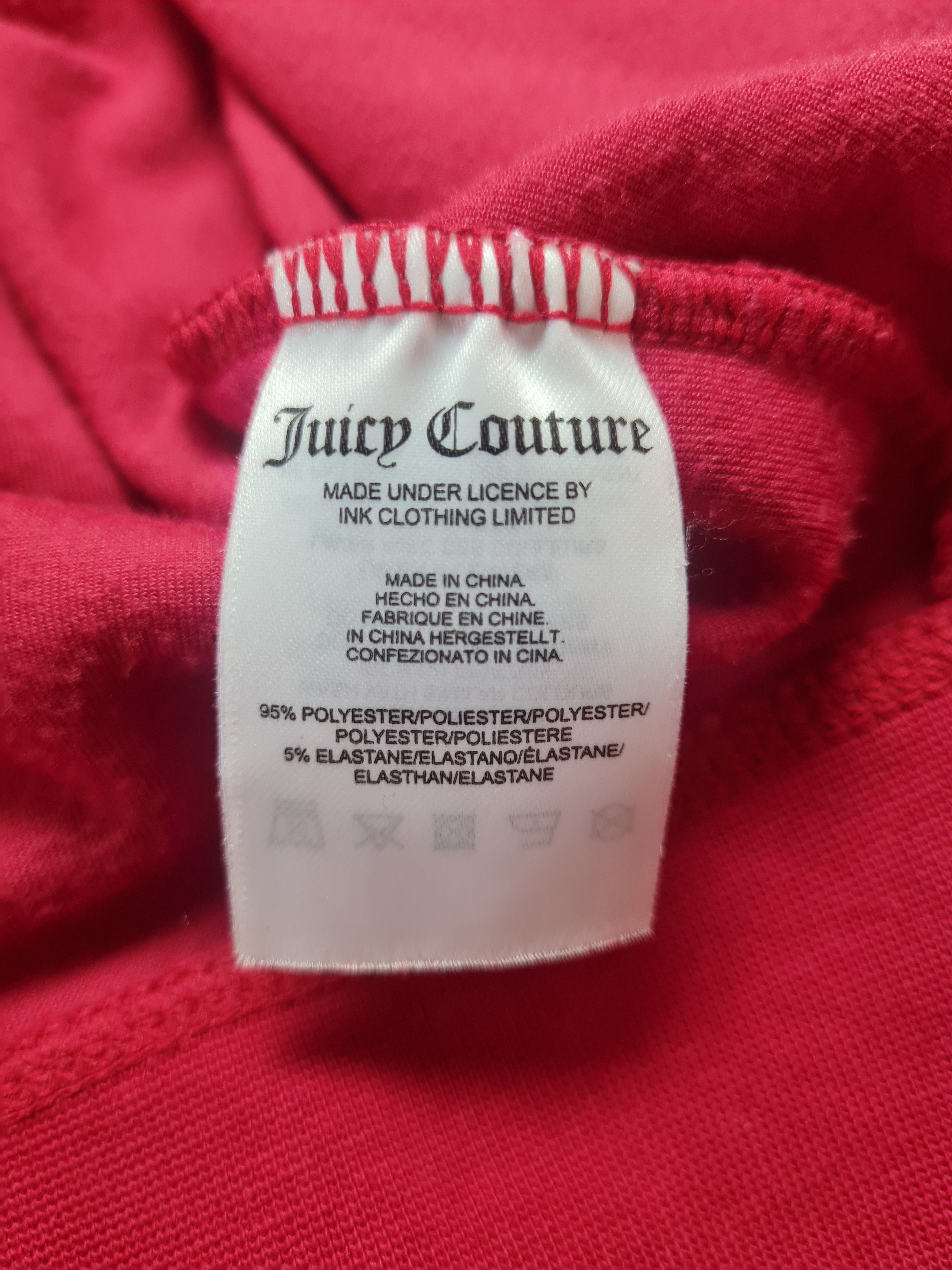 Juicy Couture Juicy Couture Juicy couture tracksuit Luxury Size: L Red Size L / US 10 / IT 46 - 12 Thumbnail