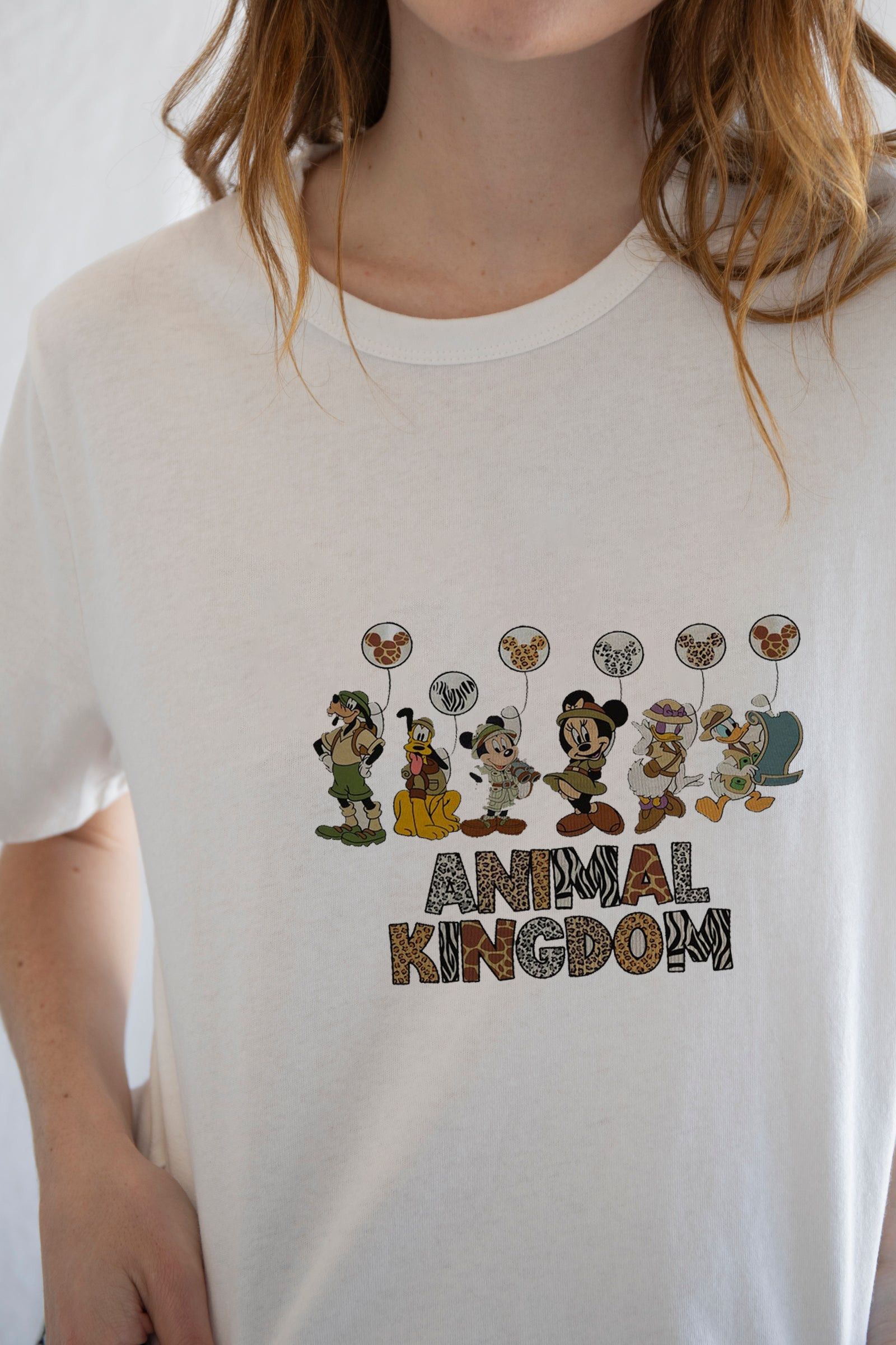 Band Tees × Vintage Animal Kingdom T-Shirt – Safari Minnie Summer Edition Size S / US 4 / IT 40 - 2 Thumbnail