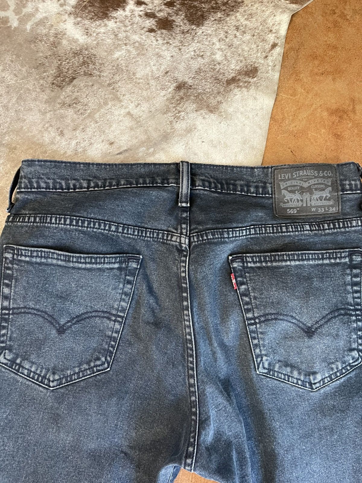 Levi's Levi’s 569 33x34 - Faded Black Size US 33 - 3 Thumbnail