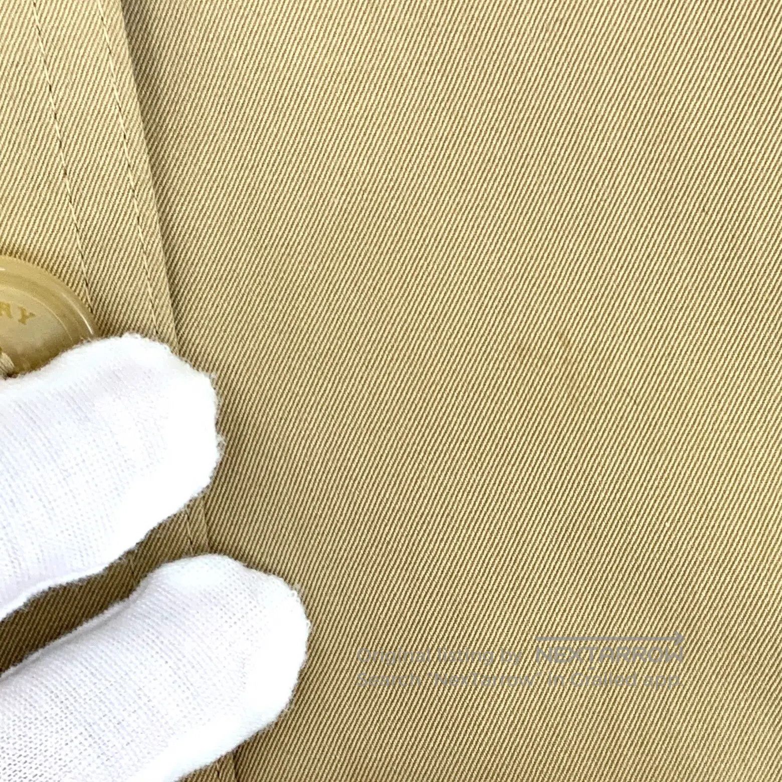 Burberry Burberry Brown Cotton Collar Single Button Long Sleeve Bel Size XS / US 0-2 / IT 36-38 - 8 Thumbnail