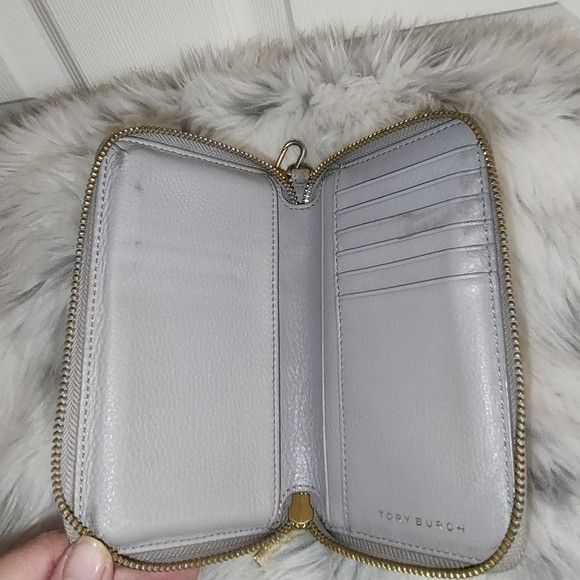 Tory Burch Tory Burch Bryant quilted leather zip wristlet wallet Size ONE SIZE - 11 Thumbnail