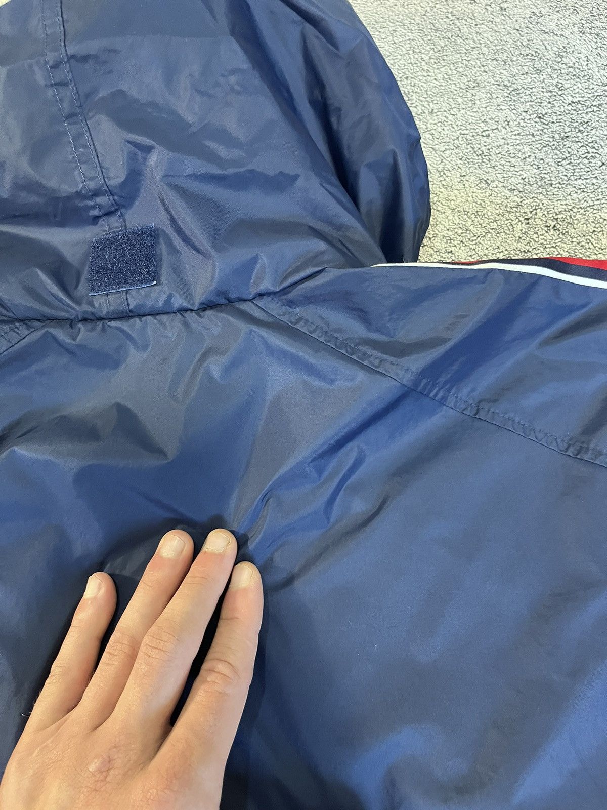 Nike × Vintage Nike Men’s Jacket Windbreaker Vintage Nylon USA Logo Blue Size US XL / EU 56 / 4 - 11 Thumbnail