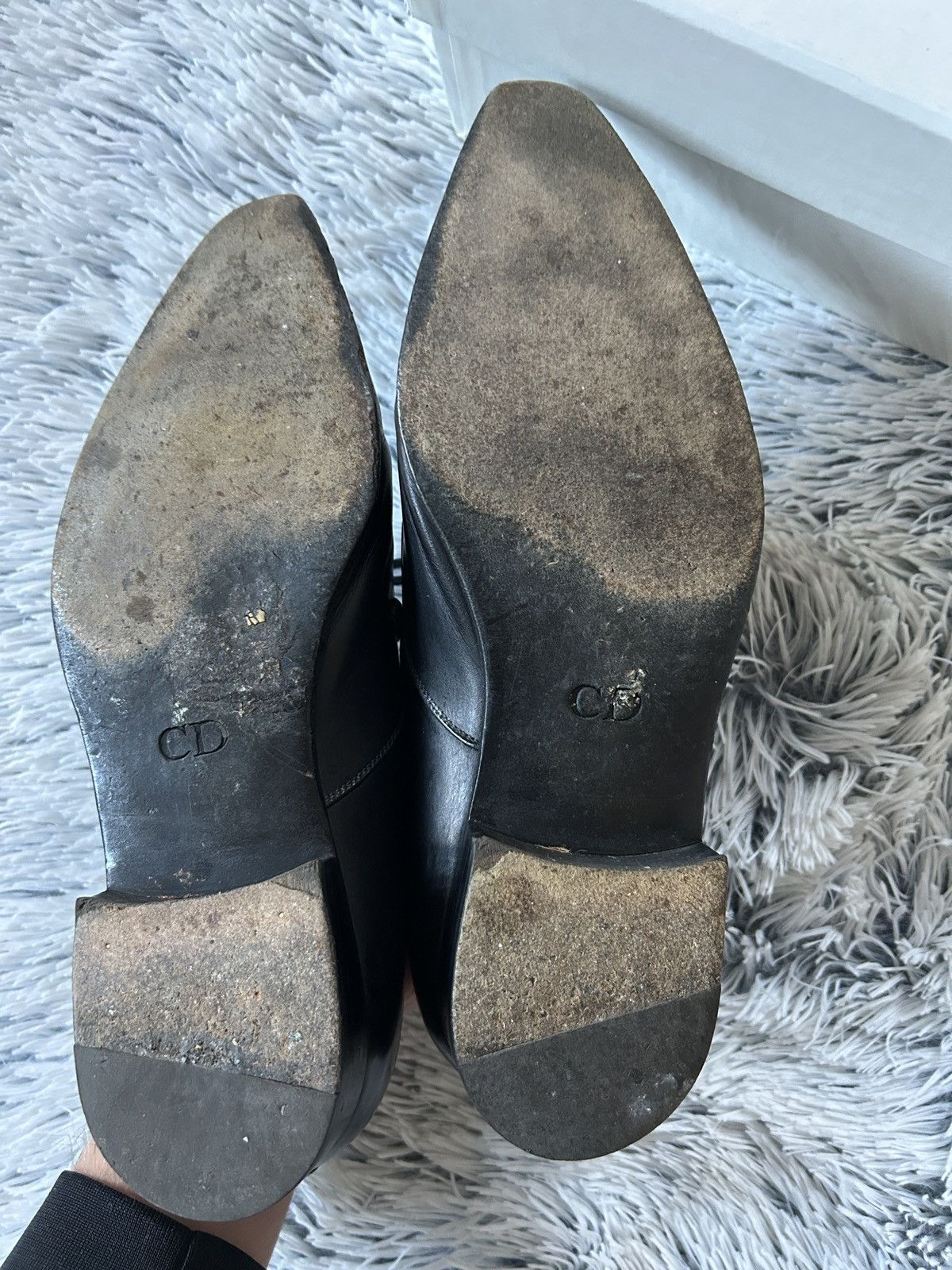 Dior Dior Homme AW06 "These Grey Days" Derby Shoes – Look 22 Size US 8.5 / EU 41-42 - 3 Thumbnail