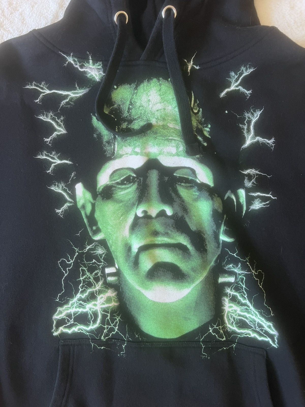 Nike × Vintage Frankenstein vintage hoodie Size US XL / EU 56 / 4 - 3 Thumbnail