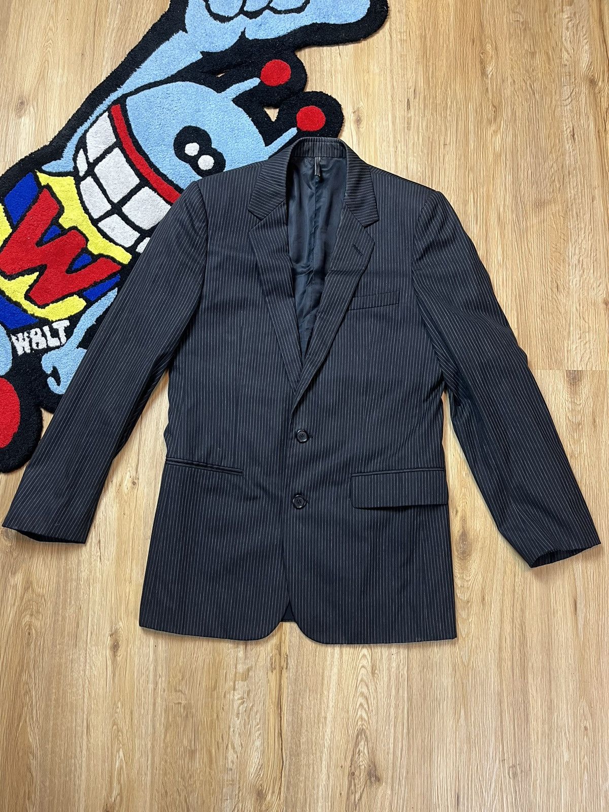Dior × Hedi Slimane Dior Homme AW07 NAVIGATE Striped Blazer Japan 