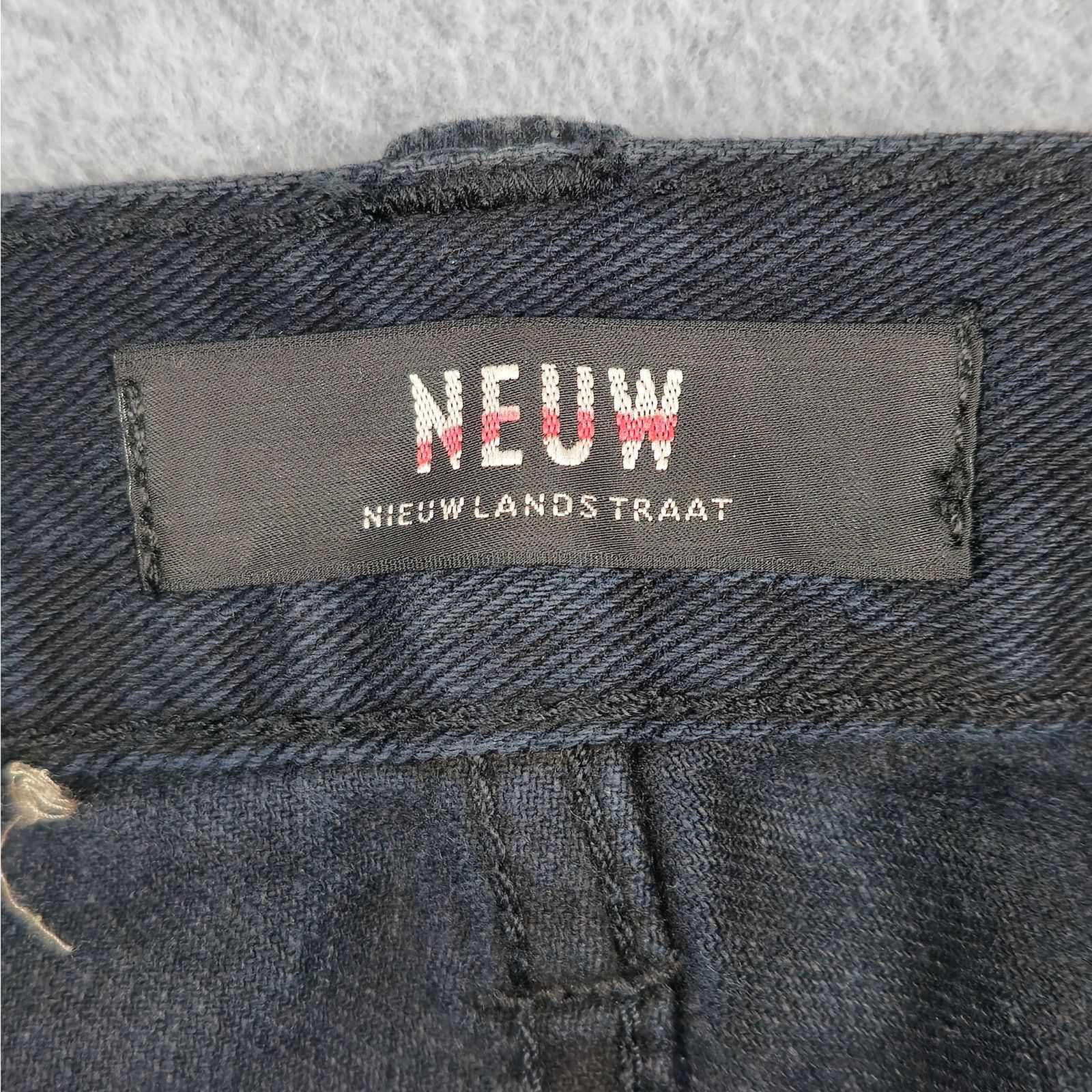 NEUW Denim Neuw 30x29 Black Button Fly Jeans Size US 30 / EU 46 - 12 Thumbnail
