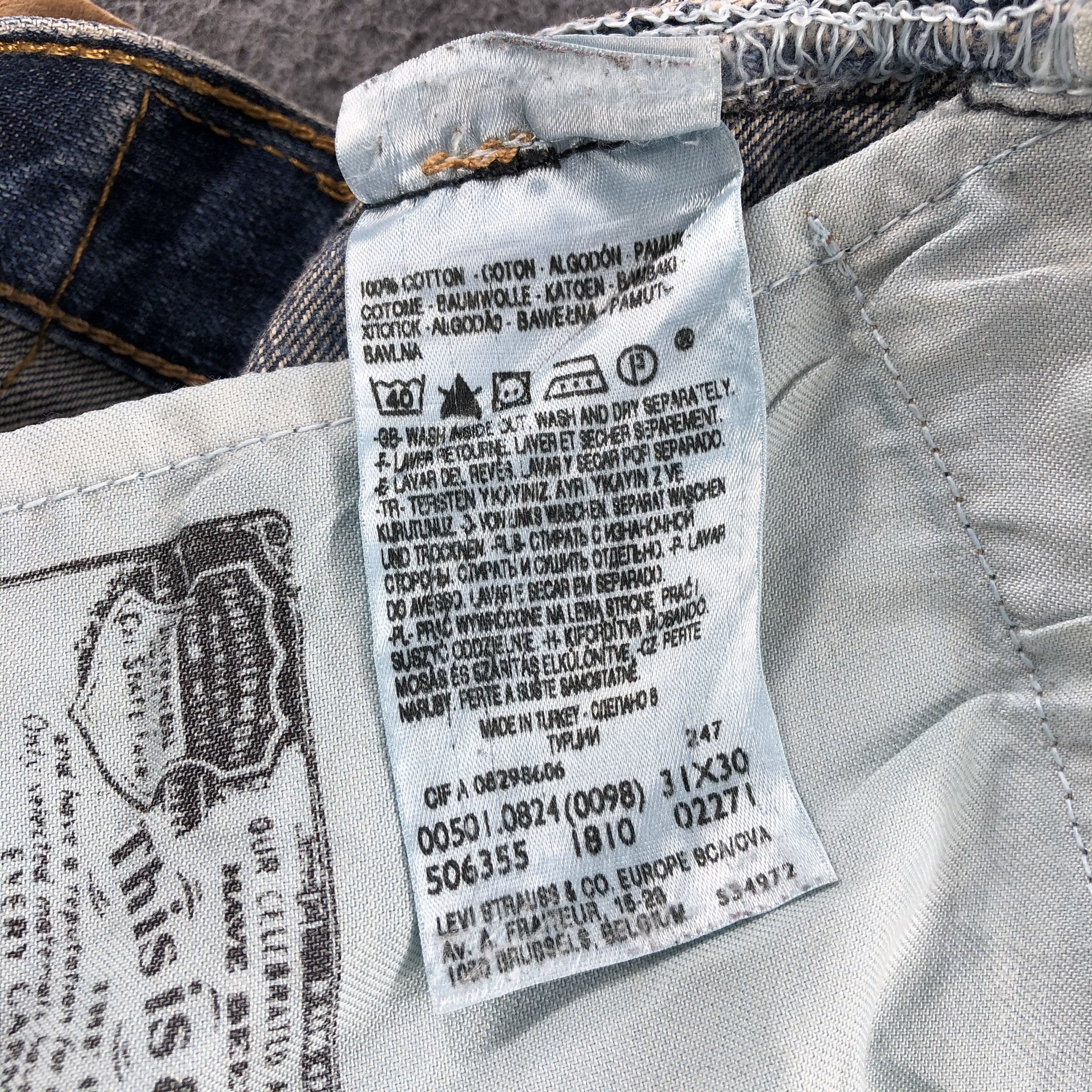 Levi's × Vintage Vintage 90s Light Wash Levis 501 Jeans-JM895 Size US 31 - 10 Thumbnail