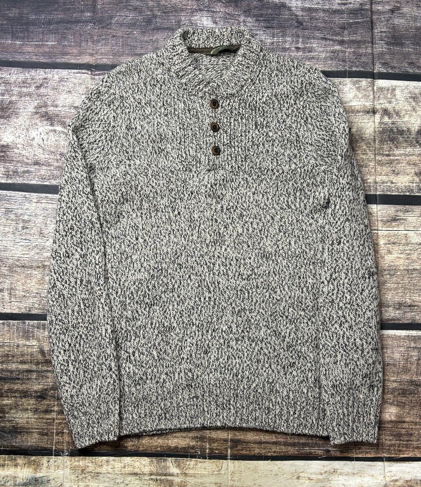 Eddie Bauer VTG Eddie Bauer Lambswool Sweater Men's Small Henley Neck Size US S / EU 44-46 / 1 - 1 Thumbnail