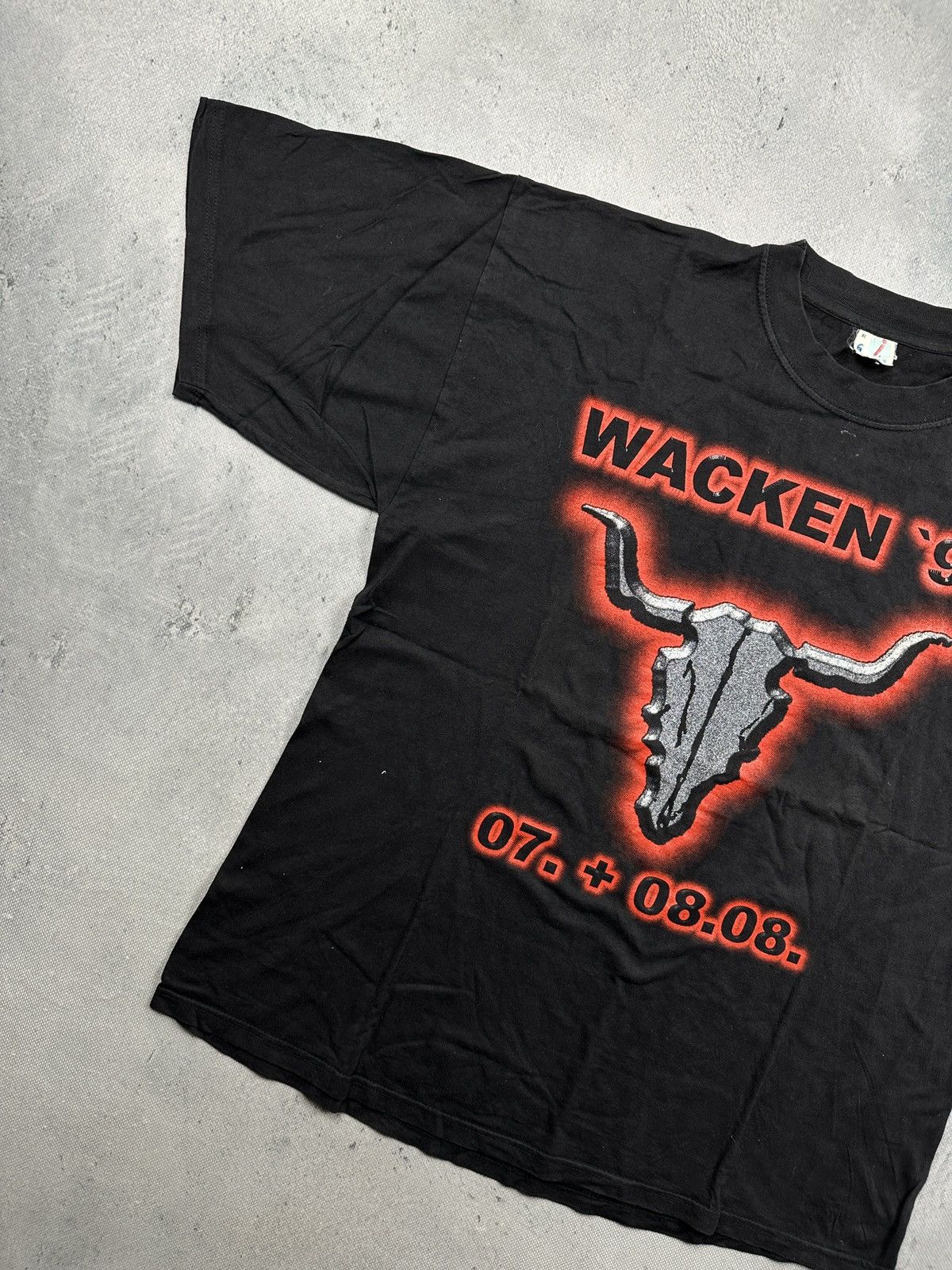 Vintage Vintage Wacken Open Air 1998 Hellion Records Black Metal XL Size US XL / EU 56 / 4 - 4 Thumbnail