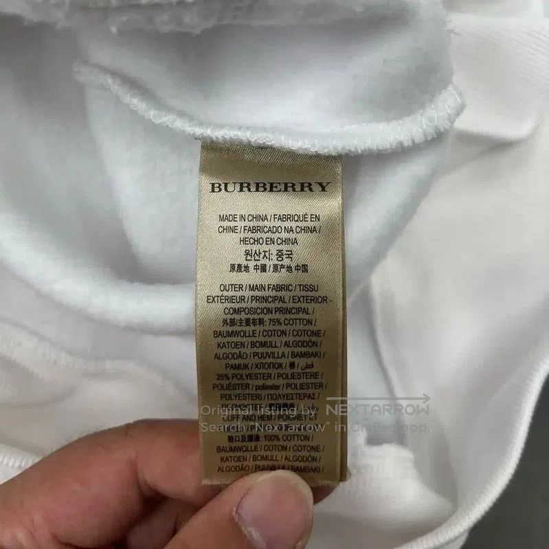 Burberry Burberry Hoodie in White for Women. Size XS / US 0-2 / IT 36-38 - 4 Thumbnail