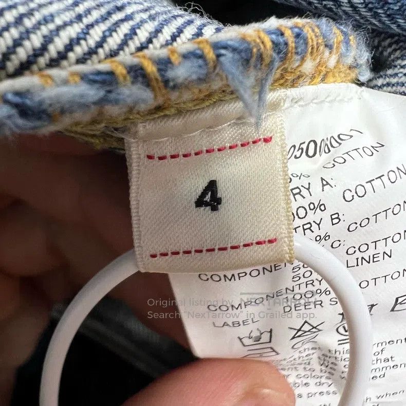 Visvim Visvim 18SS 101 Gubb Flag denim jacket Size US XL / EU 56 / 4 - 5 Thumbnail