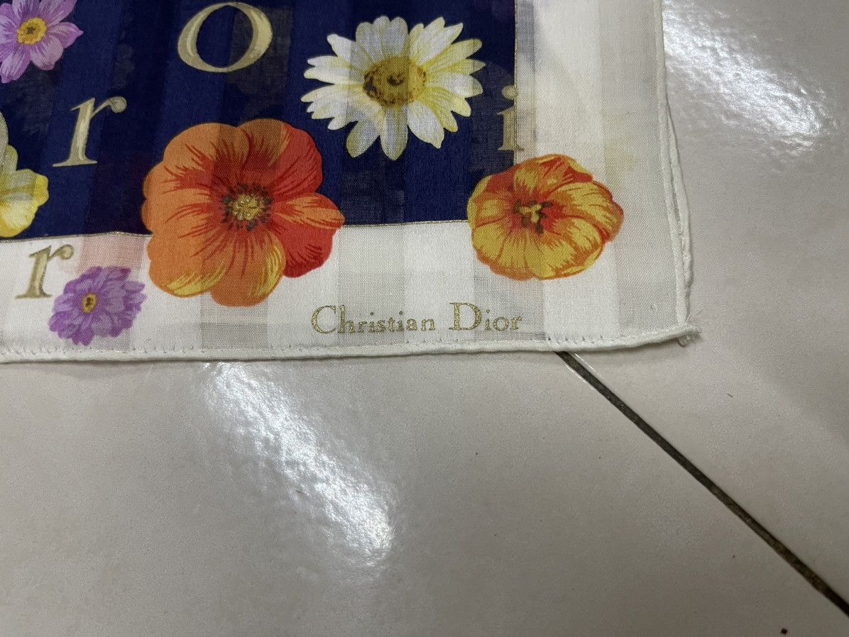 Christian Dior Monsieur × Dior CHRISTIAN DIOR Silky Scarf Handkerchief Pocket Square Size ONE SIZE - 3 Thumbnail