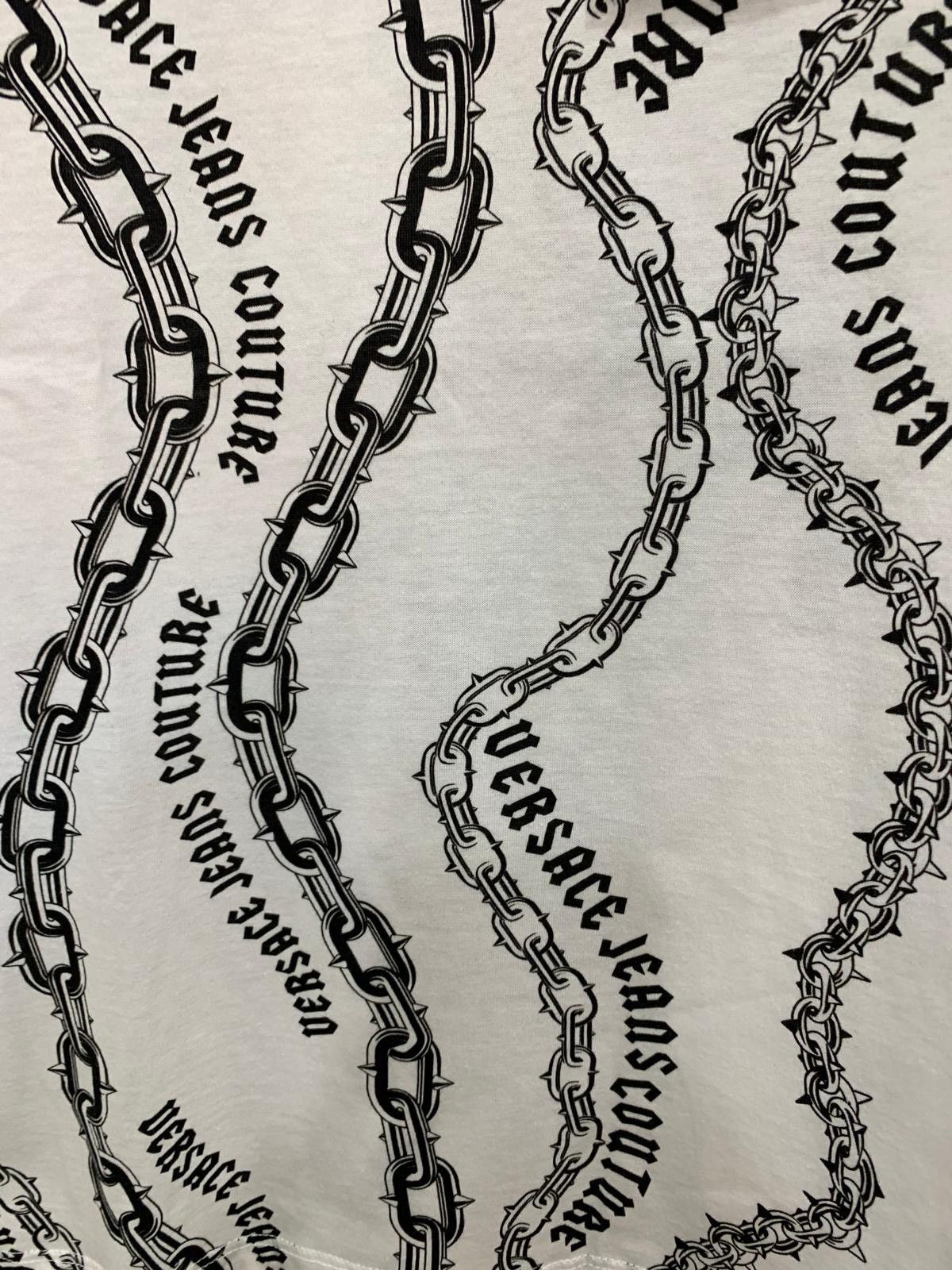 Versace Jeans Couture Jersey Print Chain Couture Versace Jeans Culture T-shirt L, Size US L / EU 52-54 / 3 - 4 Thumbnail