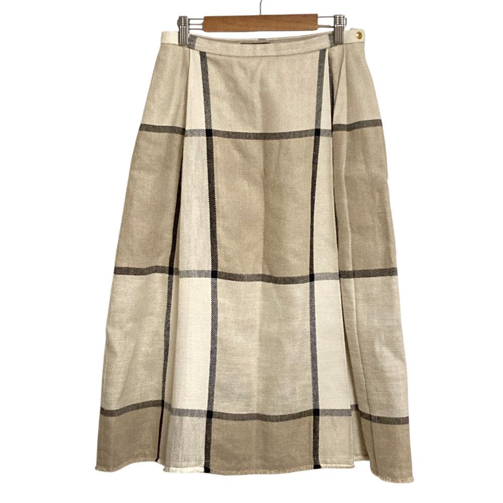 Other Other Drawer Check Fringe Skirt Textile Skirts 6524-234-1514 DUTY FREE for USA Size ONE SIZE - 1 Thumbnail