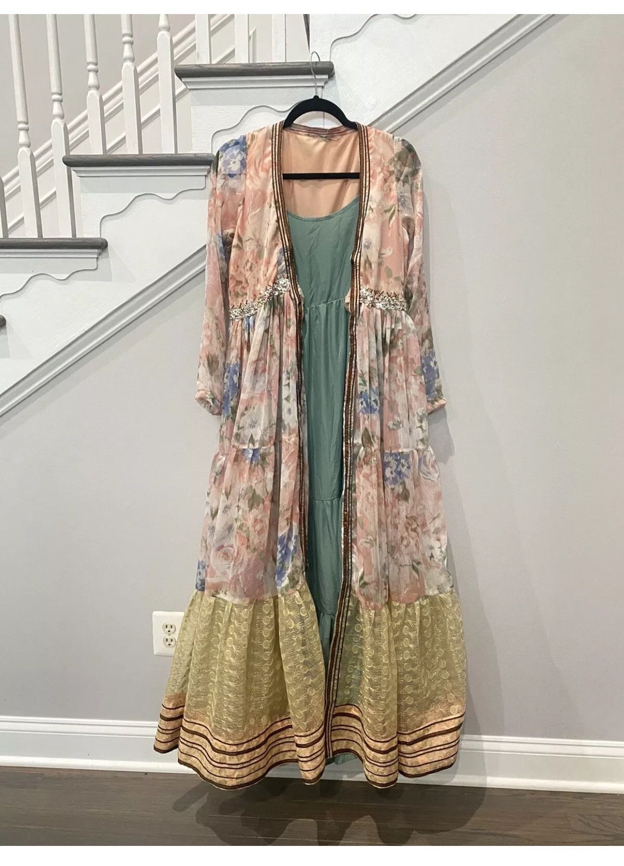 Other indian pakistani Double Part Maxi Dress Size M / US 6-8 / IT 42-44 - 8 Thumbnail