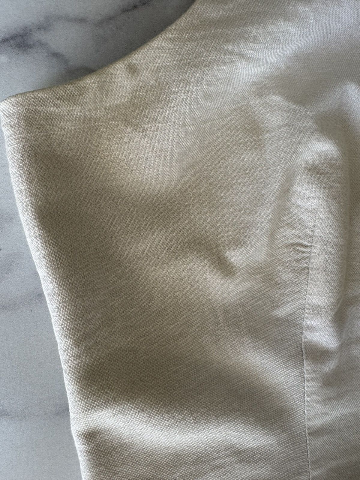 Vintage Cream button up cami blouse button up Size S / US 4 / IT 40 - 6 Thumbnail