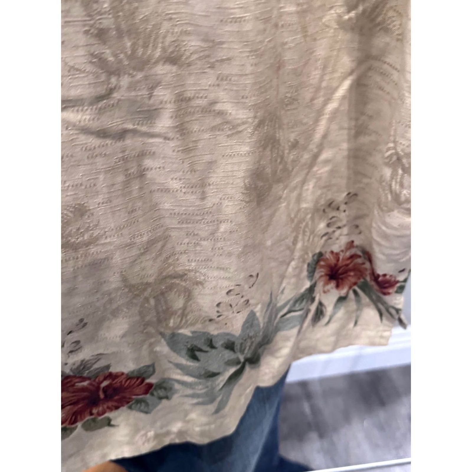 Tommy Bahama Tommy Bahama Silk Floral Shirt XL Men Multicolor Short Sleeve Button Up Shirt Size US XL / EU 56 / 4 - 7 Thumbnail