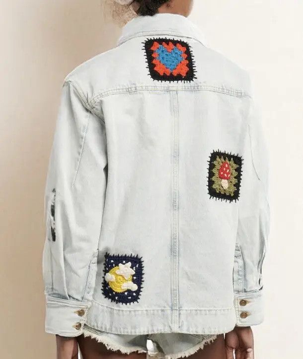 Alanui Oversize Alanui - Northern Vibes denim jacket Size S / US 4 / IT 40 - 2 Thumbnail
