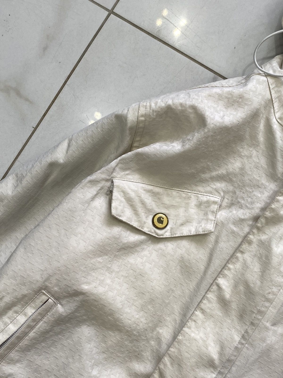 Carhartt × Vintage Carhartt vintage 90s nylon monogram alpin jacket Size L / US 10 / IT 46 - 14 Thumbnail