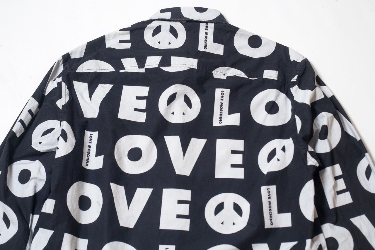 Moschino Love Moschino Monogram Shirt Size US L / EU 52-54 / 3 - 5 Thumbnail