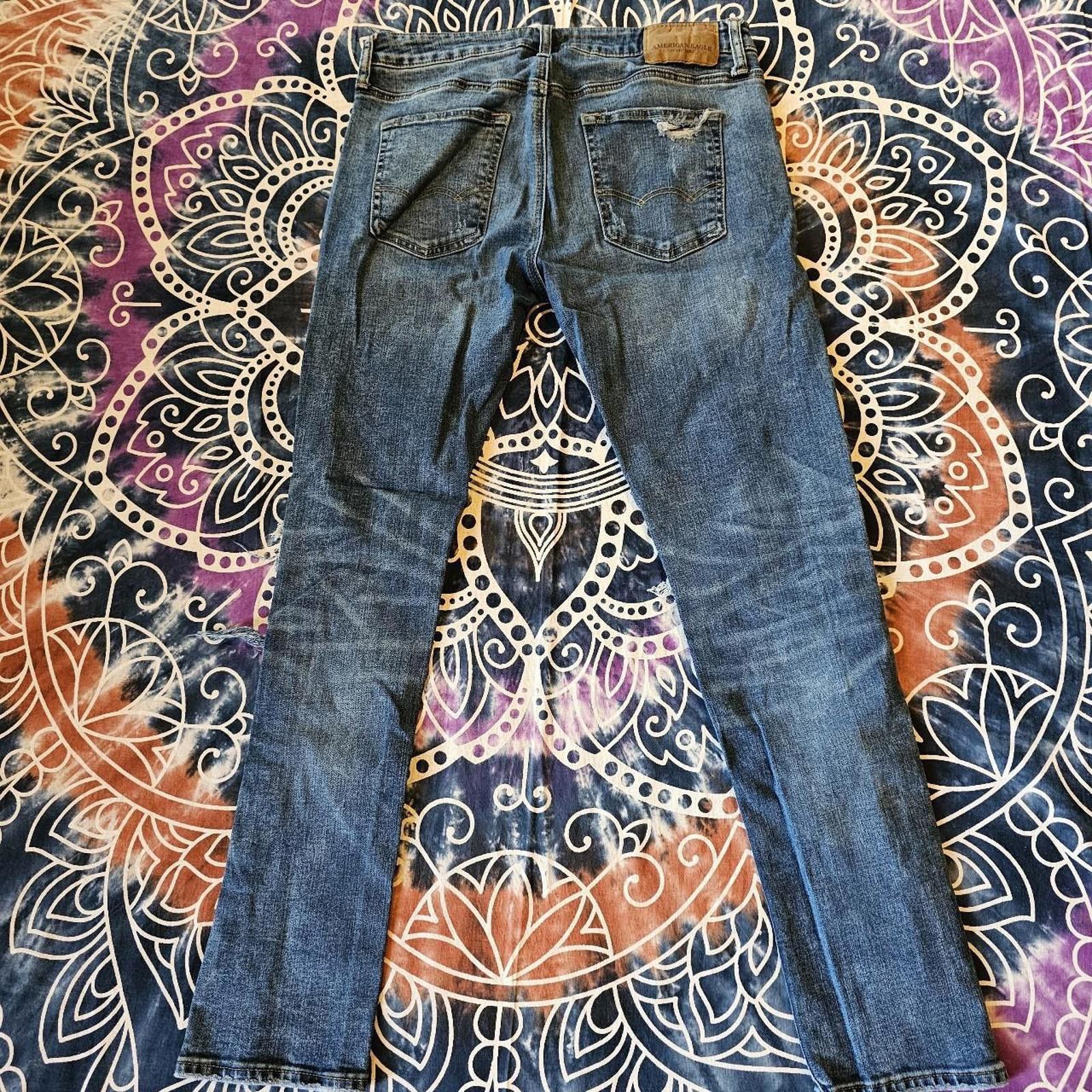 American Eagle Outfitters American Eagle Outfitters Men's Blue Jeans Size US 32 / EU 48 - 7 Thumbnail
