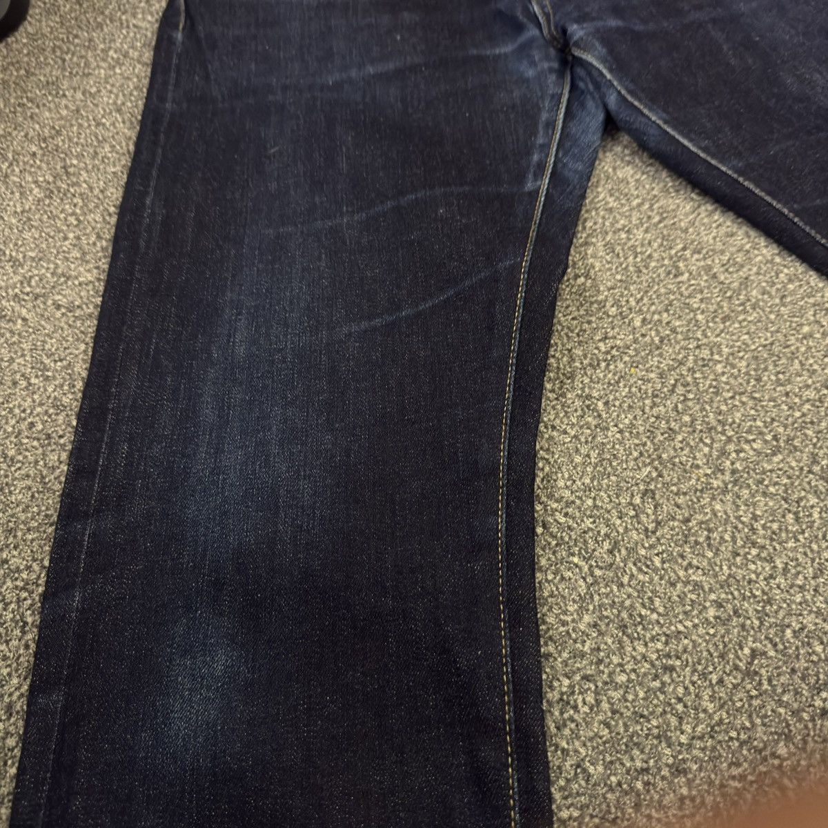 Undercover × Uniqlo 🔥🇯🇵 Japanese Selvedge Uniqlo Fit-Slim Fit Indigo Denim W36 Size US 36 / EU 52 - 4 Thumbnail