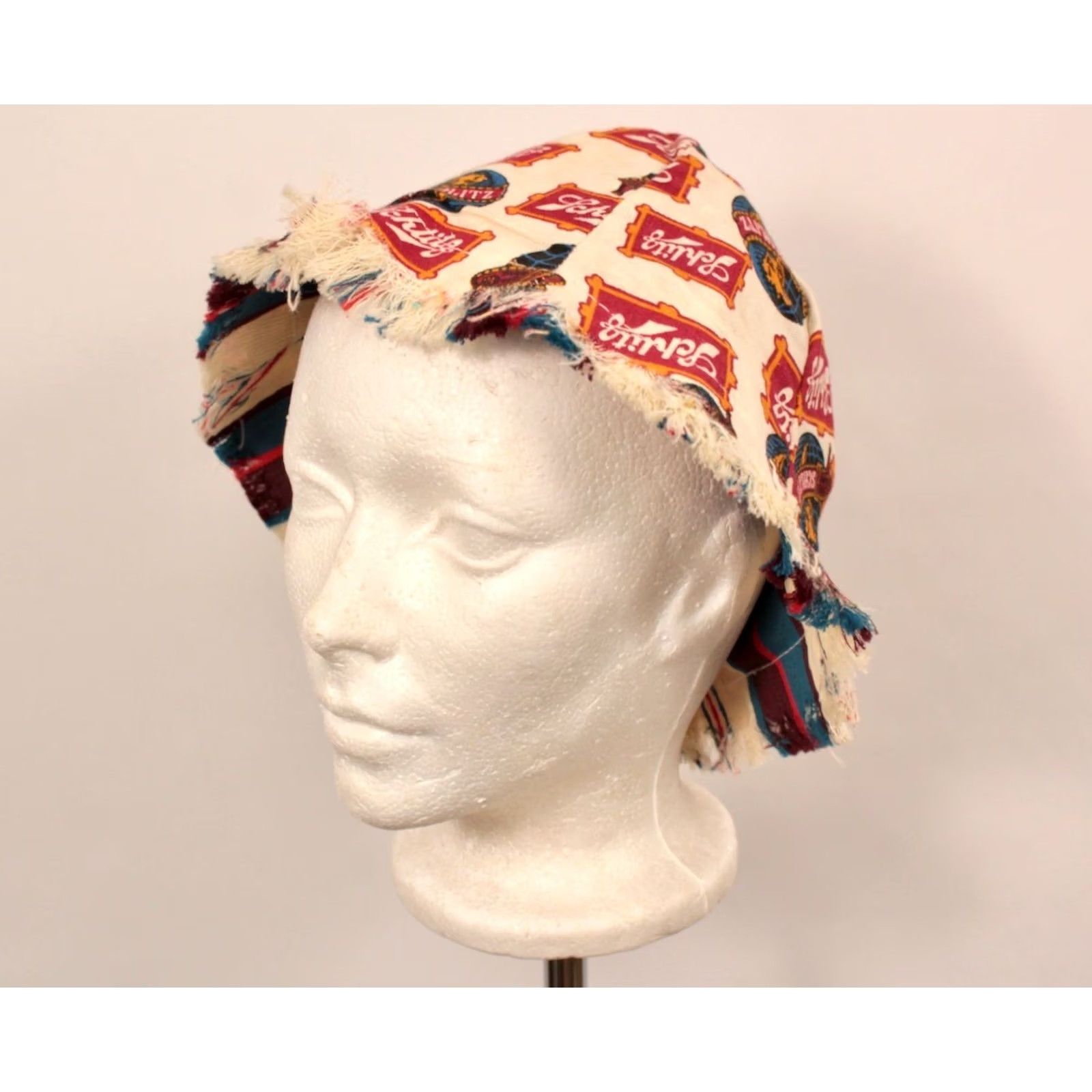 Vintage Vintage Schlitz Bucket Hat Advertisements 1960s - Cotton - Fitted Size ONE SIZE - 2 Thumbnail
