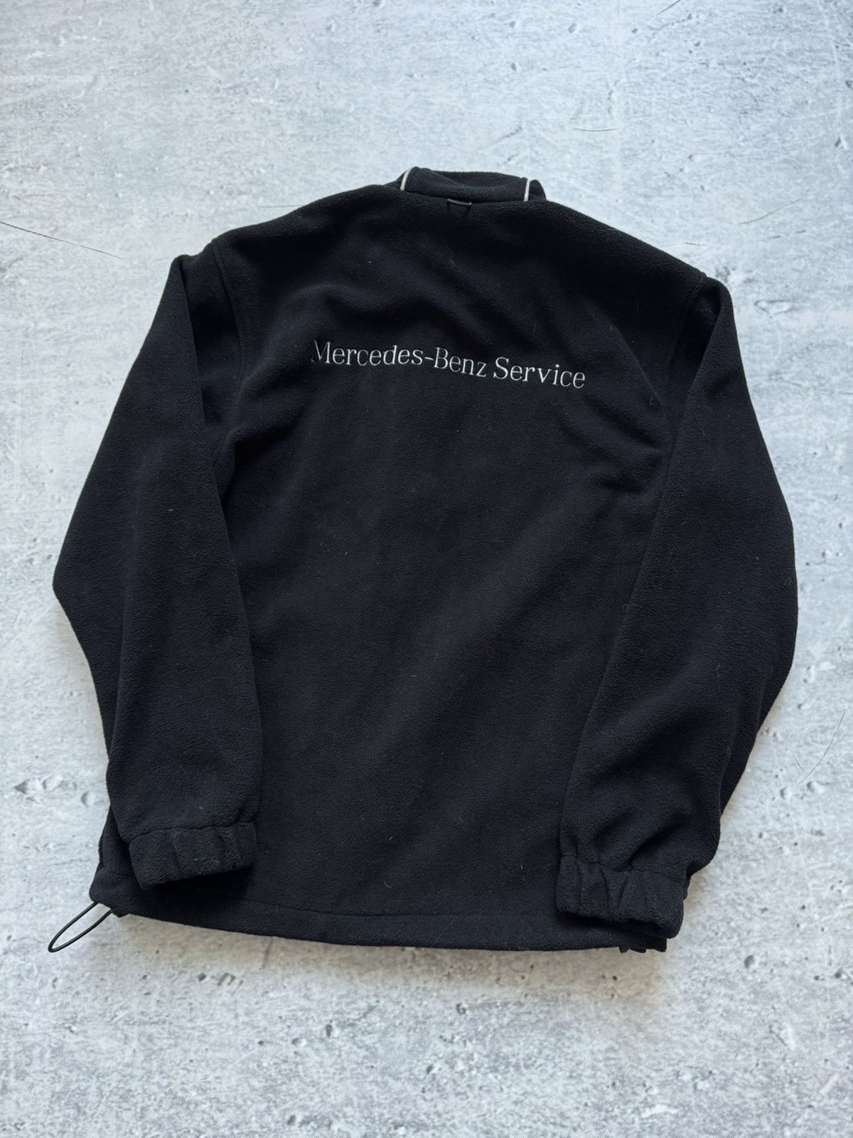 Mercedes-Benz × Vintage 🏎️Vintage Mercedes Benz fleece jacket zip Service Size US M / EU 48-50 / 2 - 2 Thumbnail