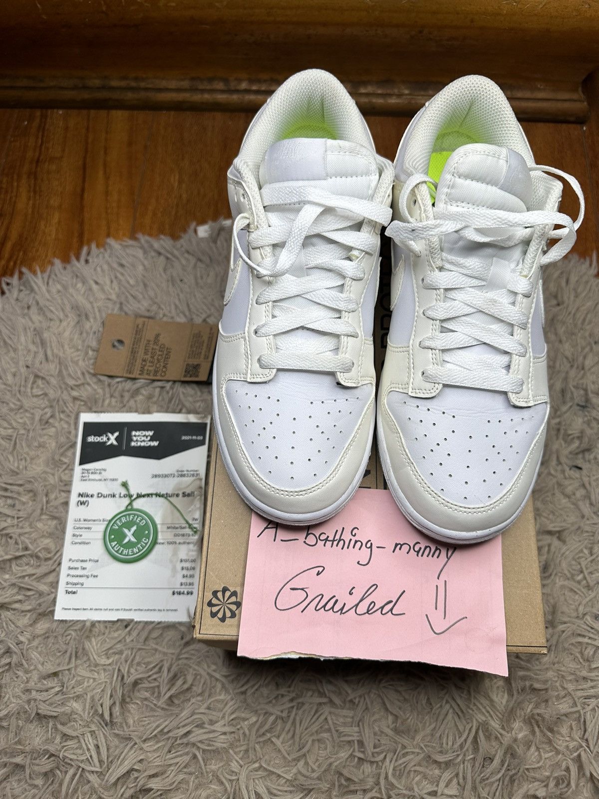 Nike Nike Dunk Low Next Nature ( Women size 7 ) Size US 7 / IT 37 - 1 Thumbnail