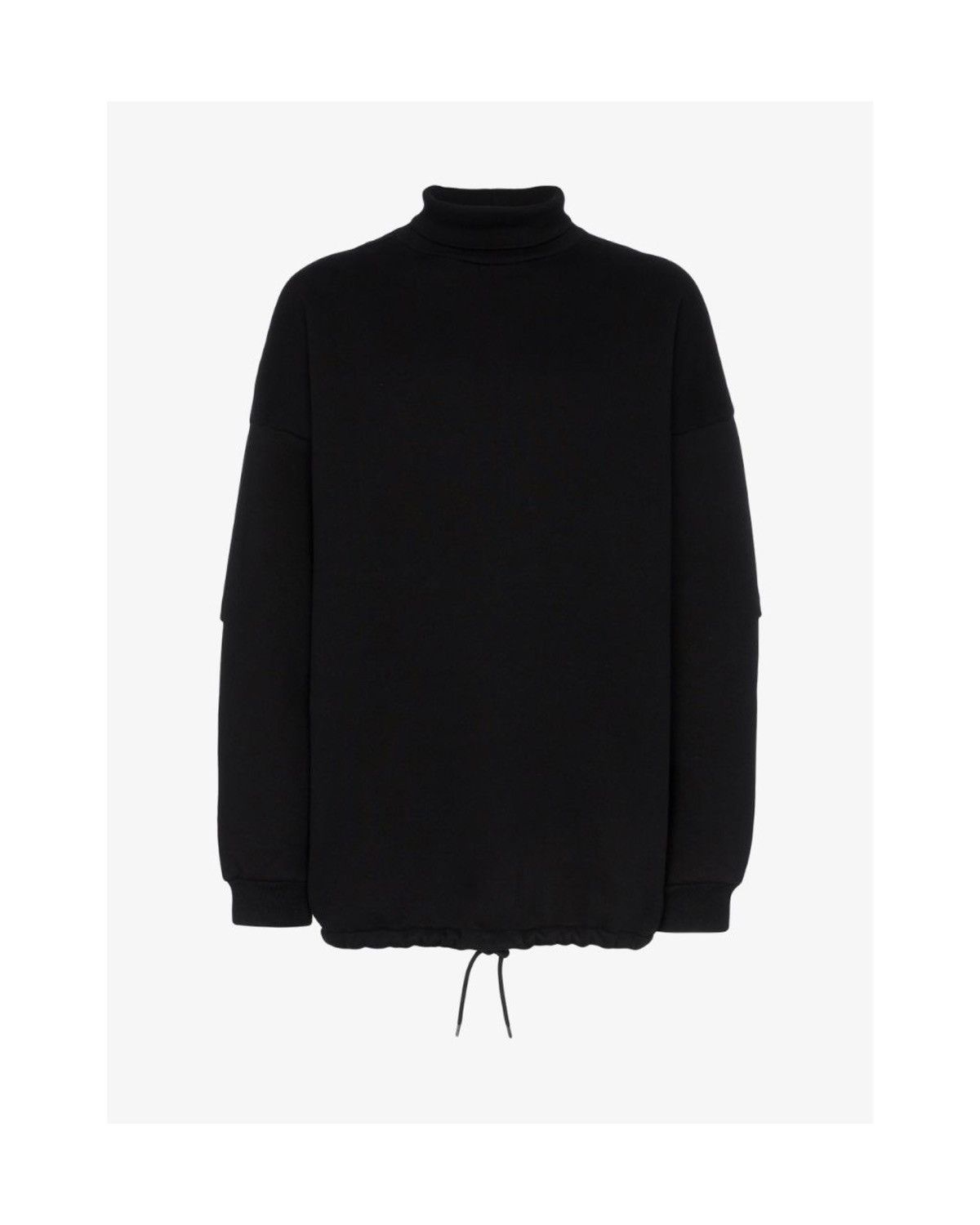 Balenciaga LN BALENCIAGA ROLLED NECK SWEATSHIRT T-SHIRT Size US S / EU 44-46 / 1 - 1 Thumbnail