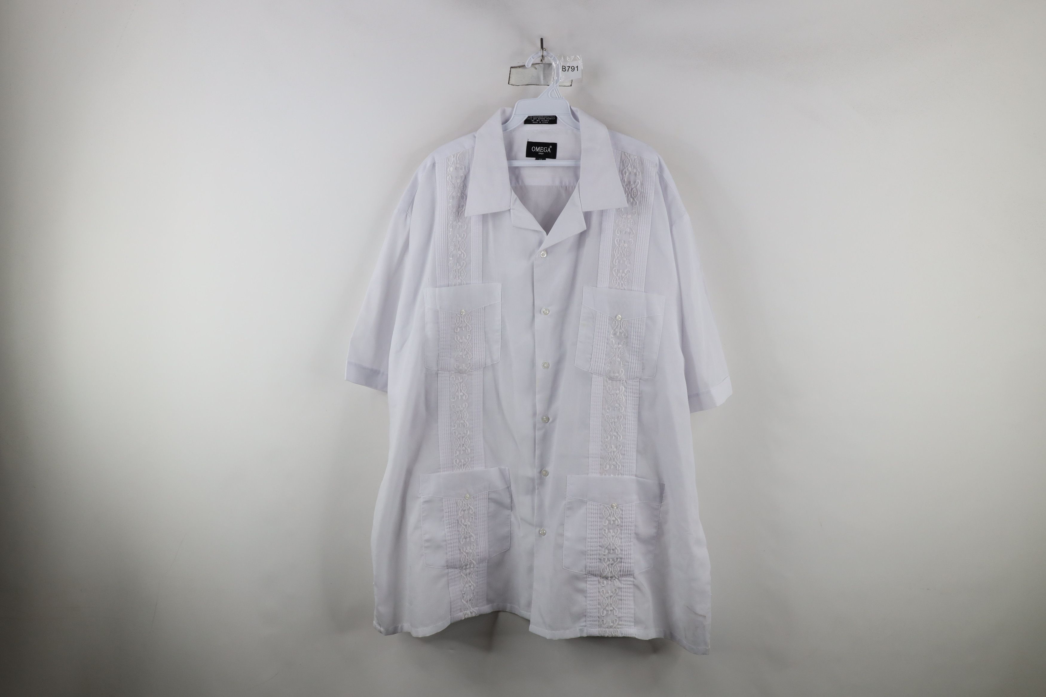 Vintage Vintage 90s Streetwear Rockabilly Embroidered Button Shirt Size US XXL / EU 58 / 5 - 1 Thumbnail