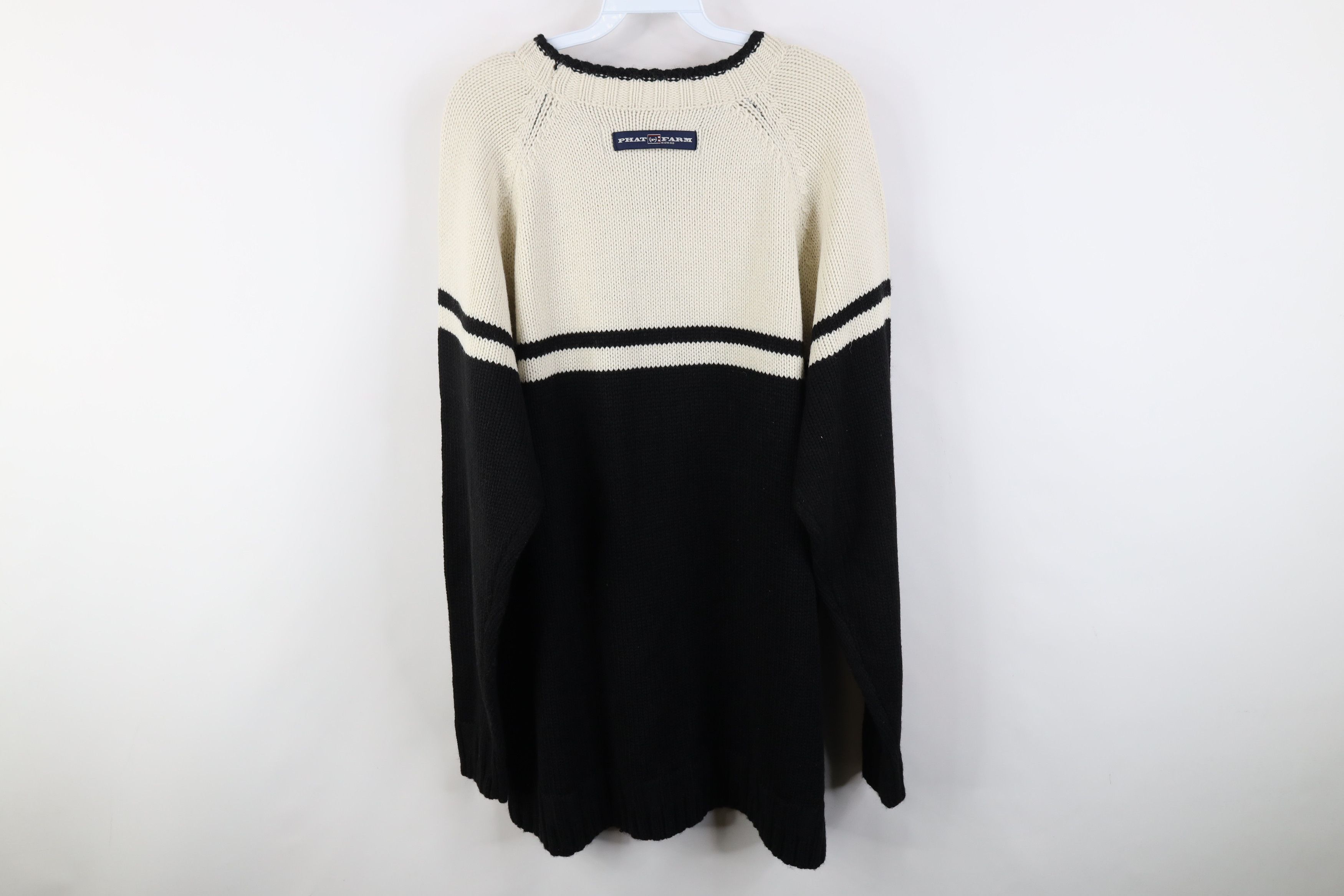 Phat Farm Deadstock Vintage 90s Y2K Phat Farm Wool Blend Knit Sweater Size US XXL / EU 58 / 5 - 9 Thumbnail
