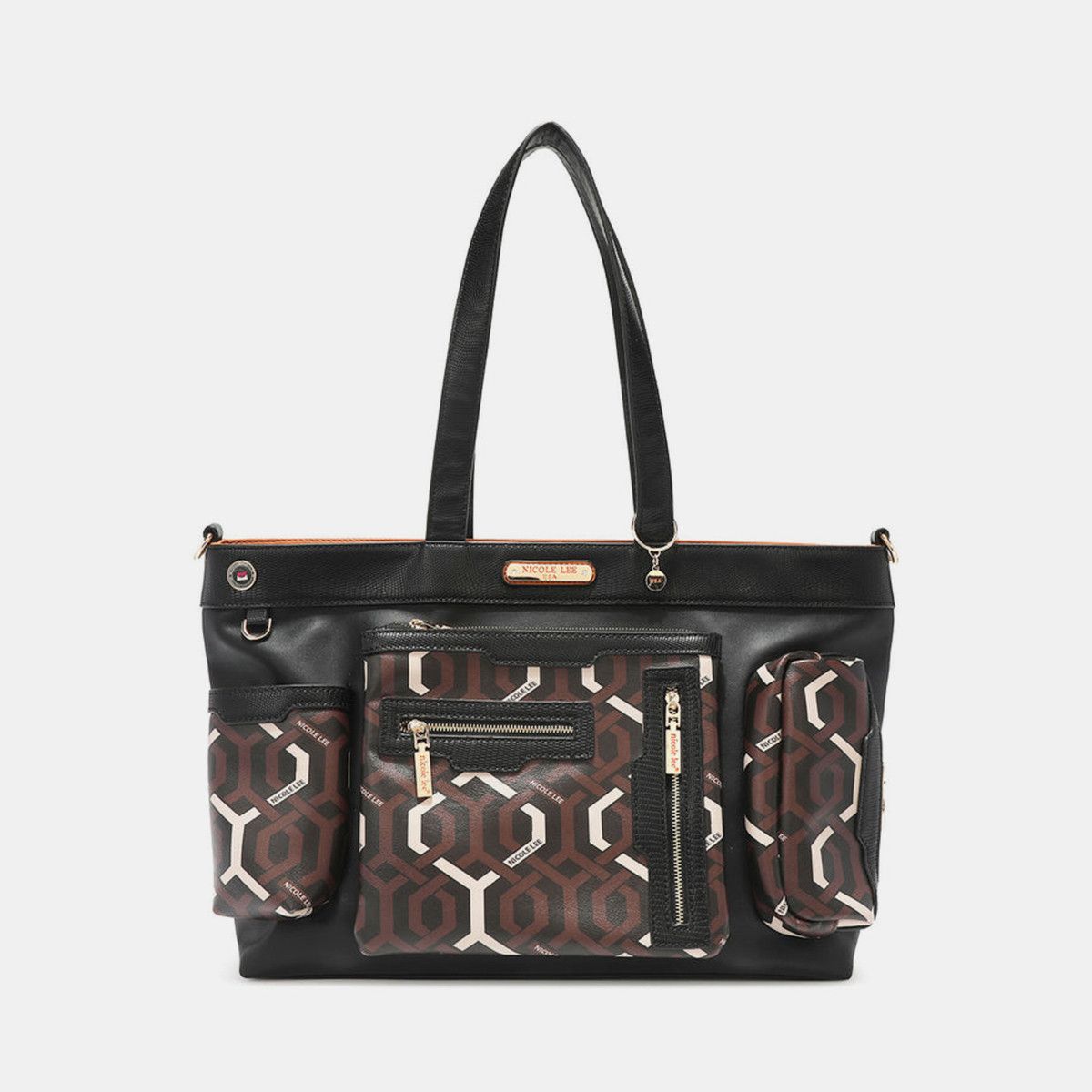 Other Nicole Lee USA Geometric Pattern Large Handbag Size ONE SIZE - 1 Thumbnail