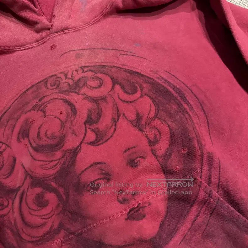 Saint Michael Saint Michael Old washed virgin angel baby hoodie sweatshi Size US L / EU 52-54 / 3 - 3 Thumbnail