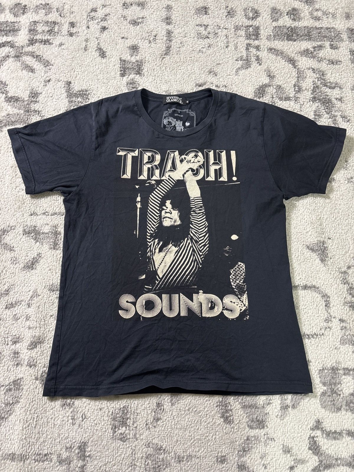 Hysteric Glamour HYSTERIC GLAMOUR TRASH SOUNDS T SHIRT Size US M / EU 48-50 / 2 - 1 Thumbnail
