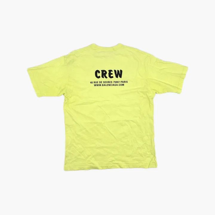 Balenciaga Balenciaga Balenciaga Crew Logo Print Short Sleeve TShirt Size US S / EU 44-46 / 1 - 3 Thumbnail