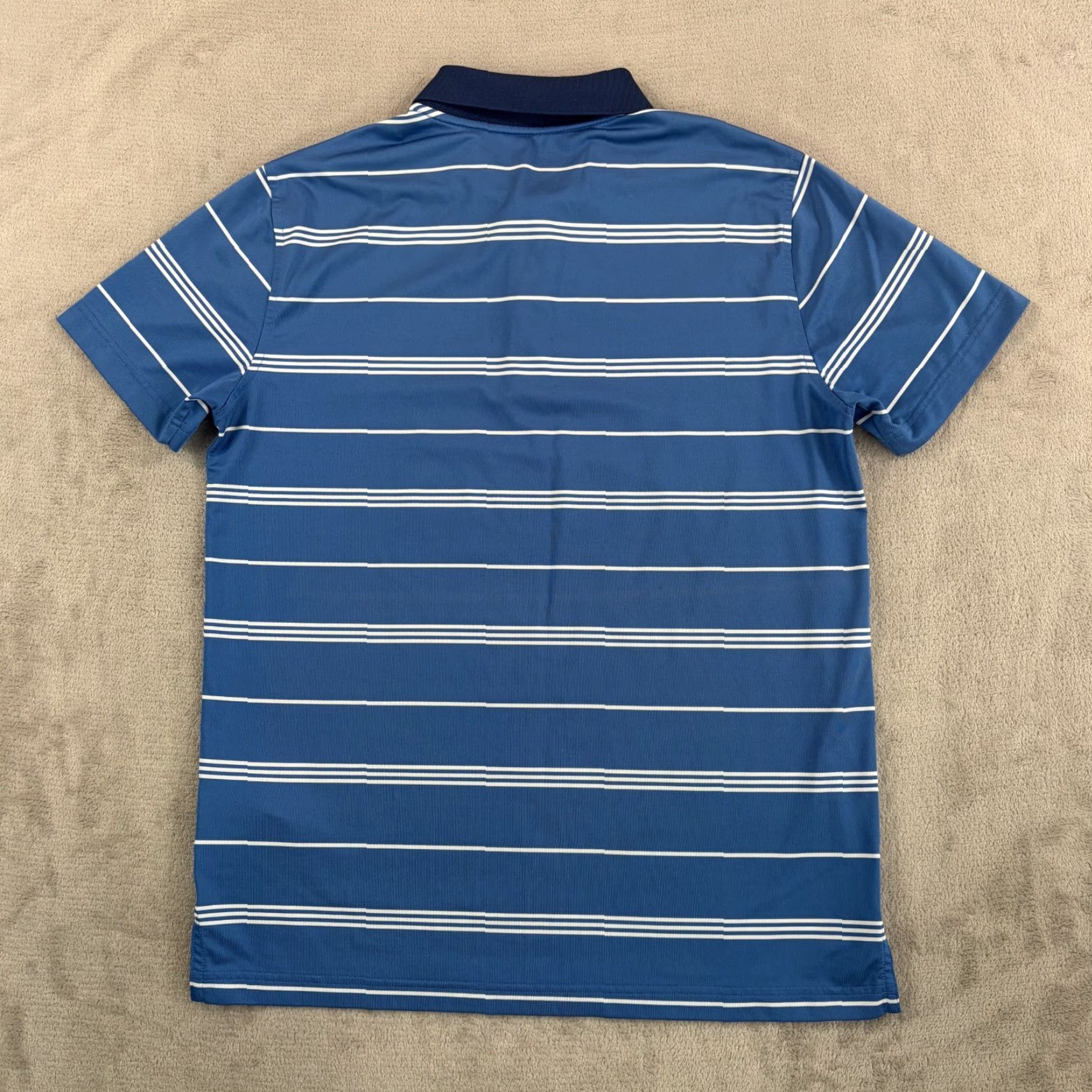 Brooks Brothers Brooks Brothers Performance Golf Polo Shirt in Blue Striped Men M SS NWOT Size US M / EU 48-50 / 2 - 5 Thumbnail