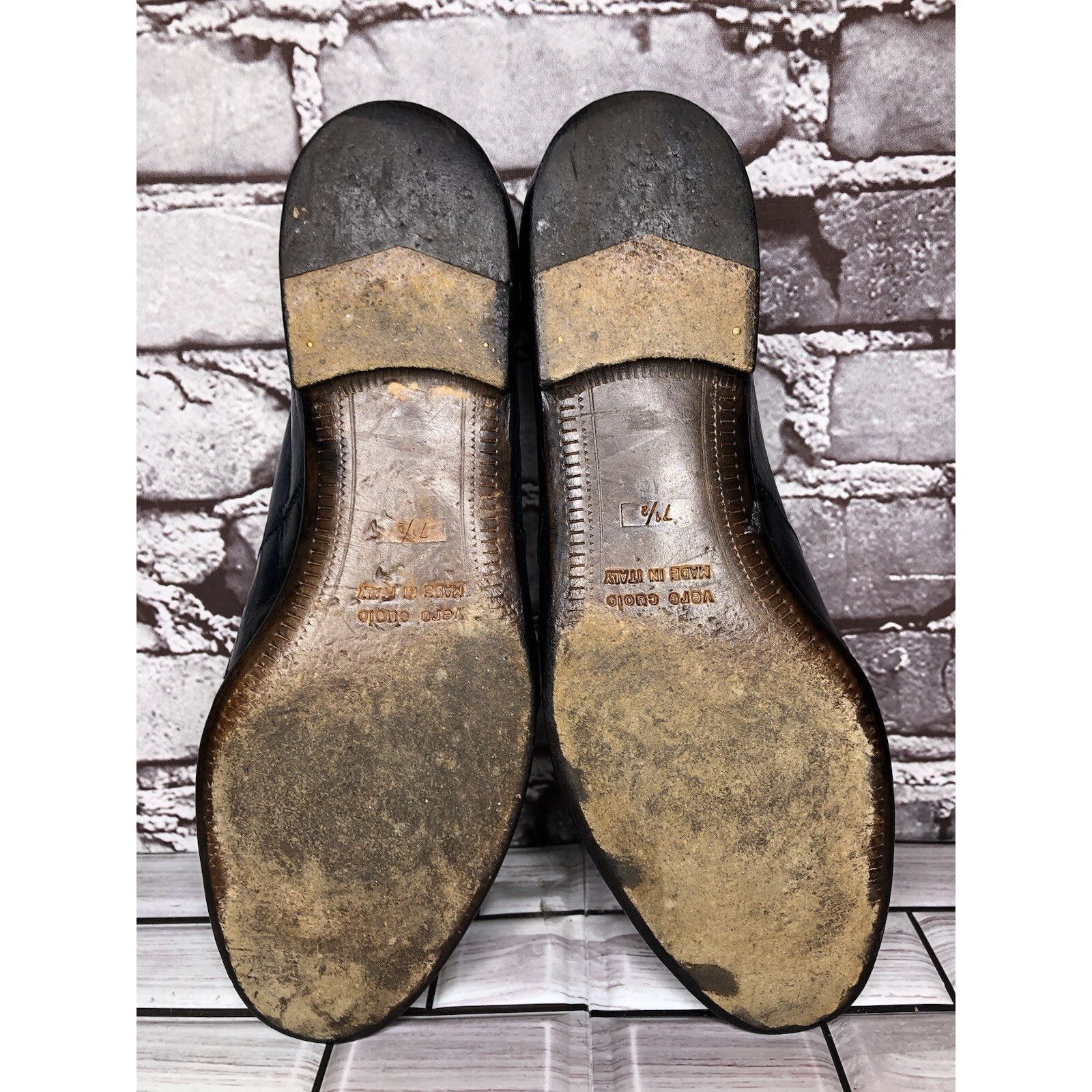 TED LAPIDUS TED LAPIDUS Boutique Paris Blue Leather Dress Penny Loafers Size US 7.5 / EU 40-41 - 7 Thumbnail