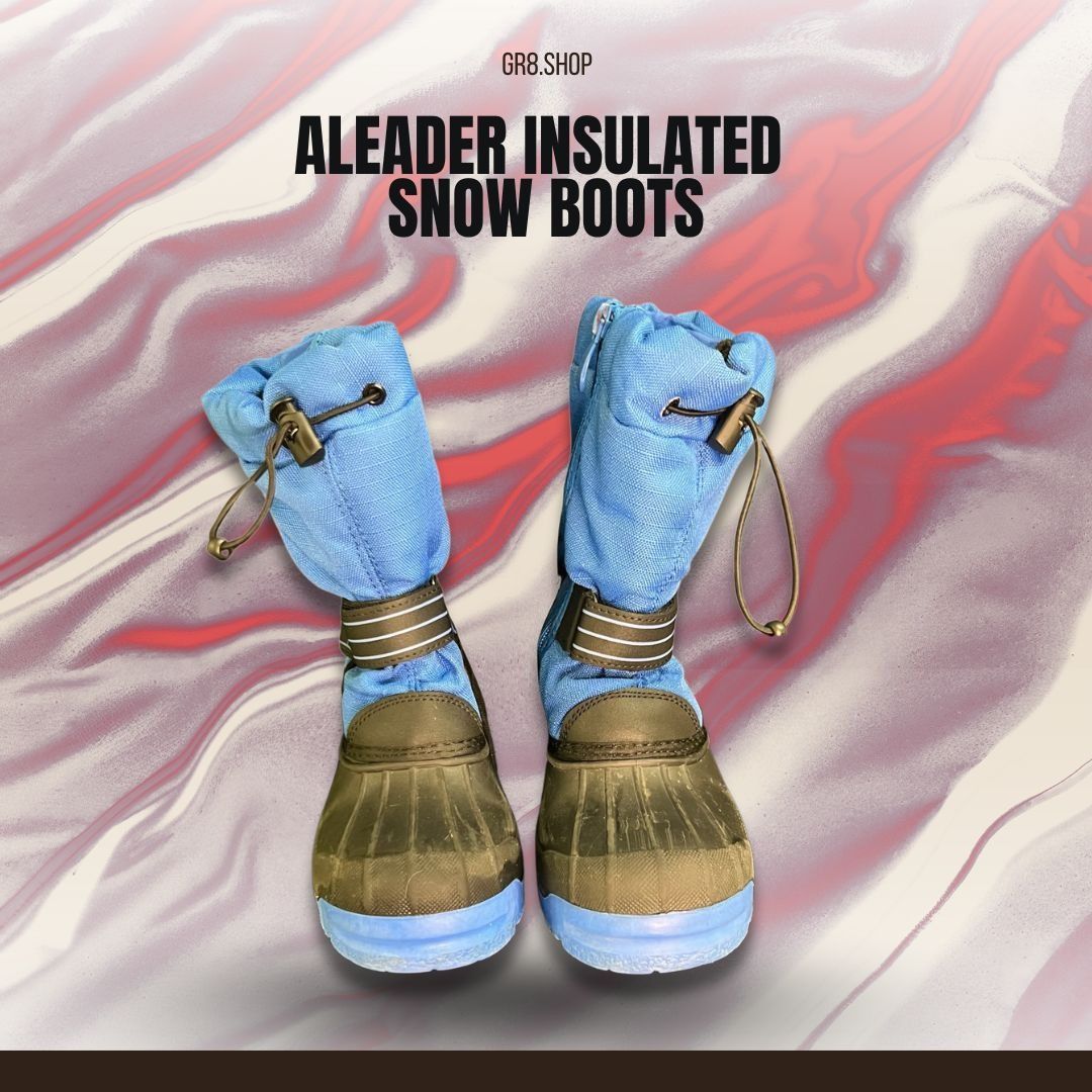 Other ALEADER Insulated Snow Boots For Cold Weather Protection Adj Size US 10 / EU 43 - 1 Thumbnail