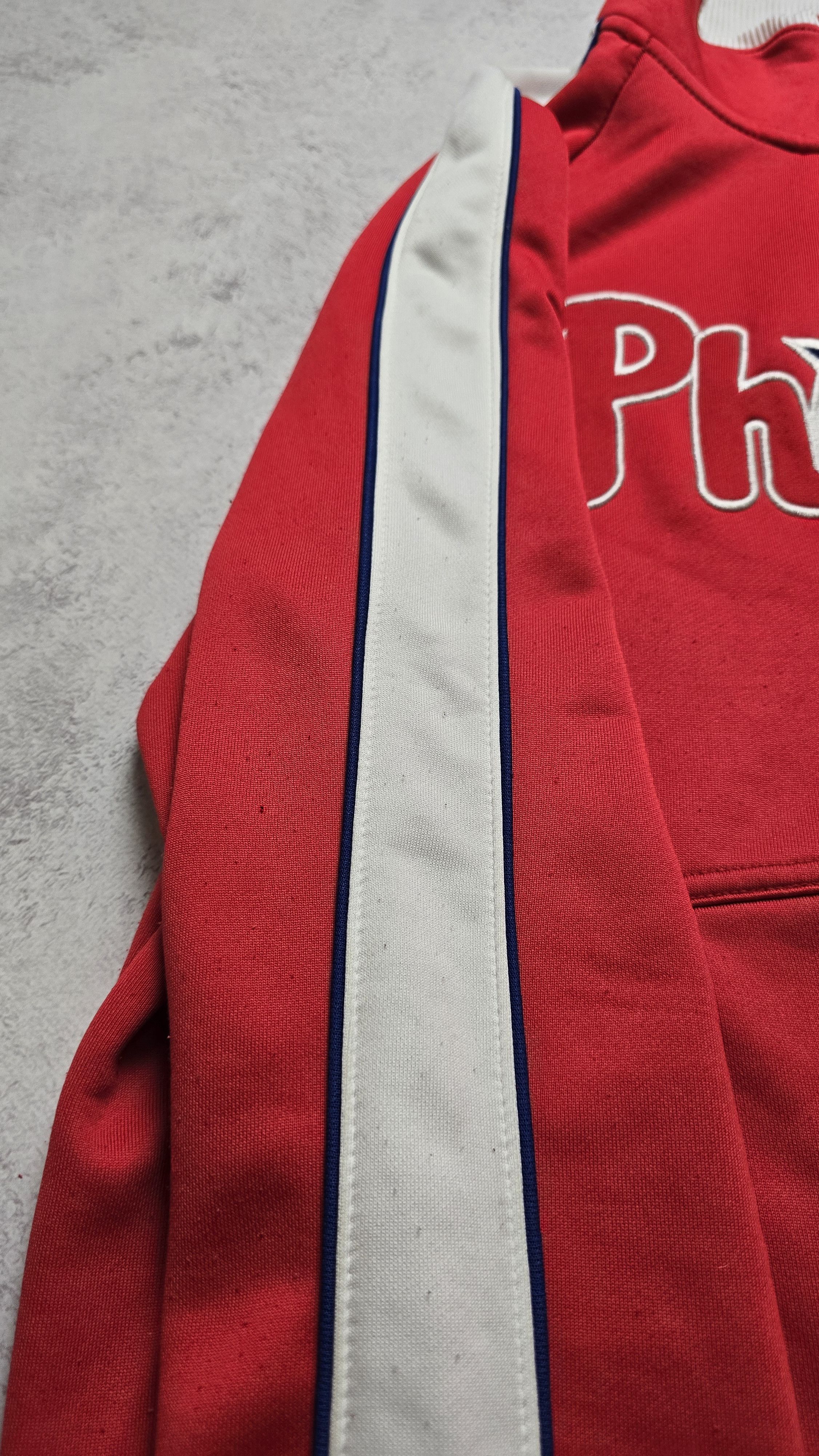 Majestic VTG Philadelphia Phillies MLB baseball Full-Zip Track Jacket Size US S / EU 44-46 / 1 - 9 Thumbnail