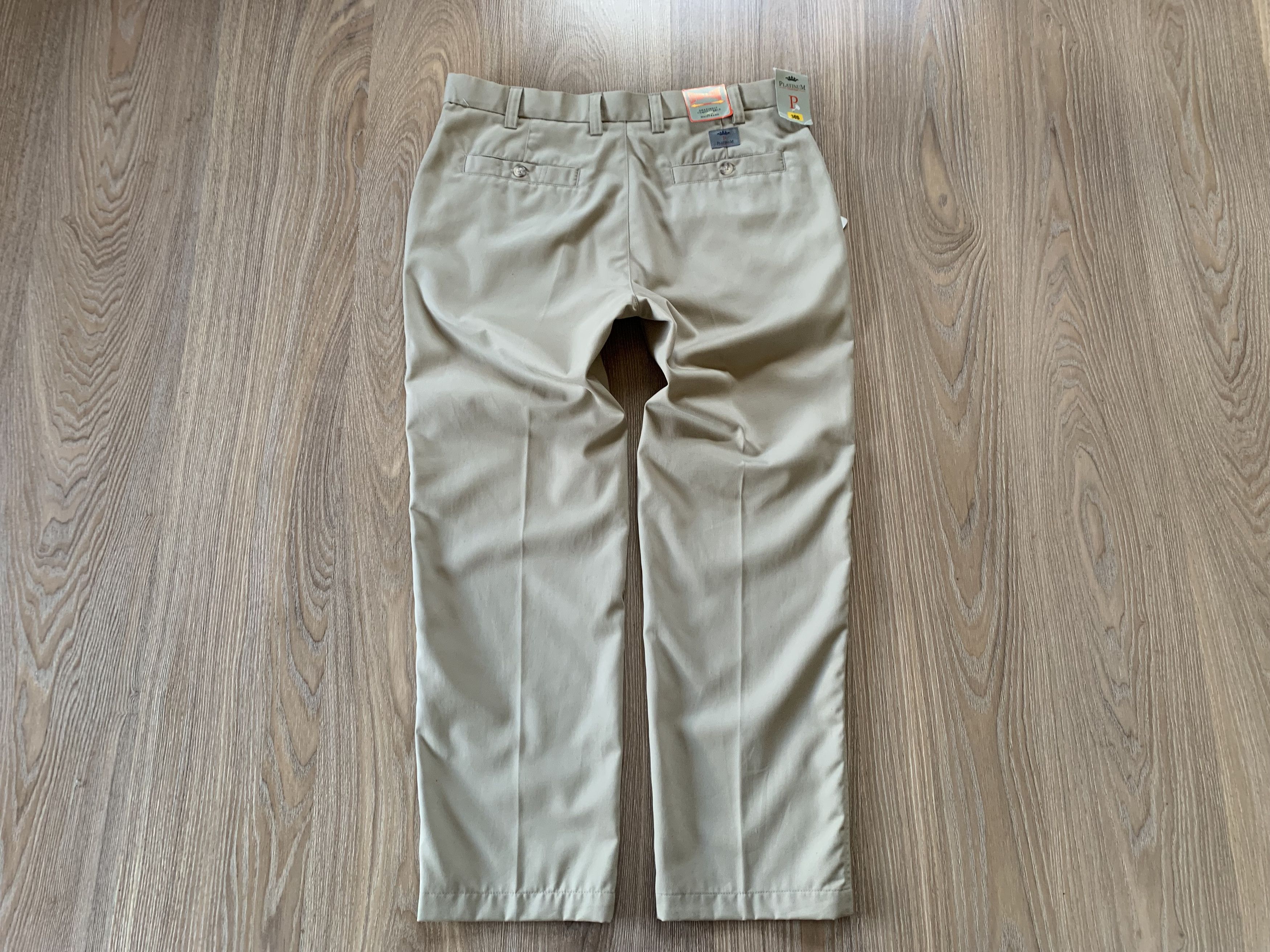 Designer Bulldog Platinum Beige Chino Pants Size US 36 / EU 52 - 3 Thumbnail