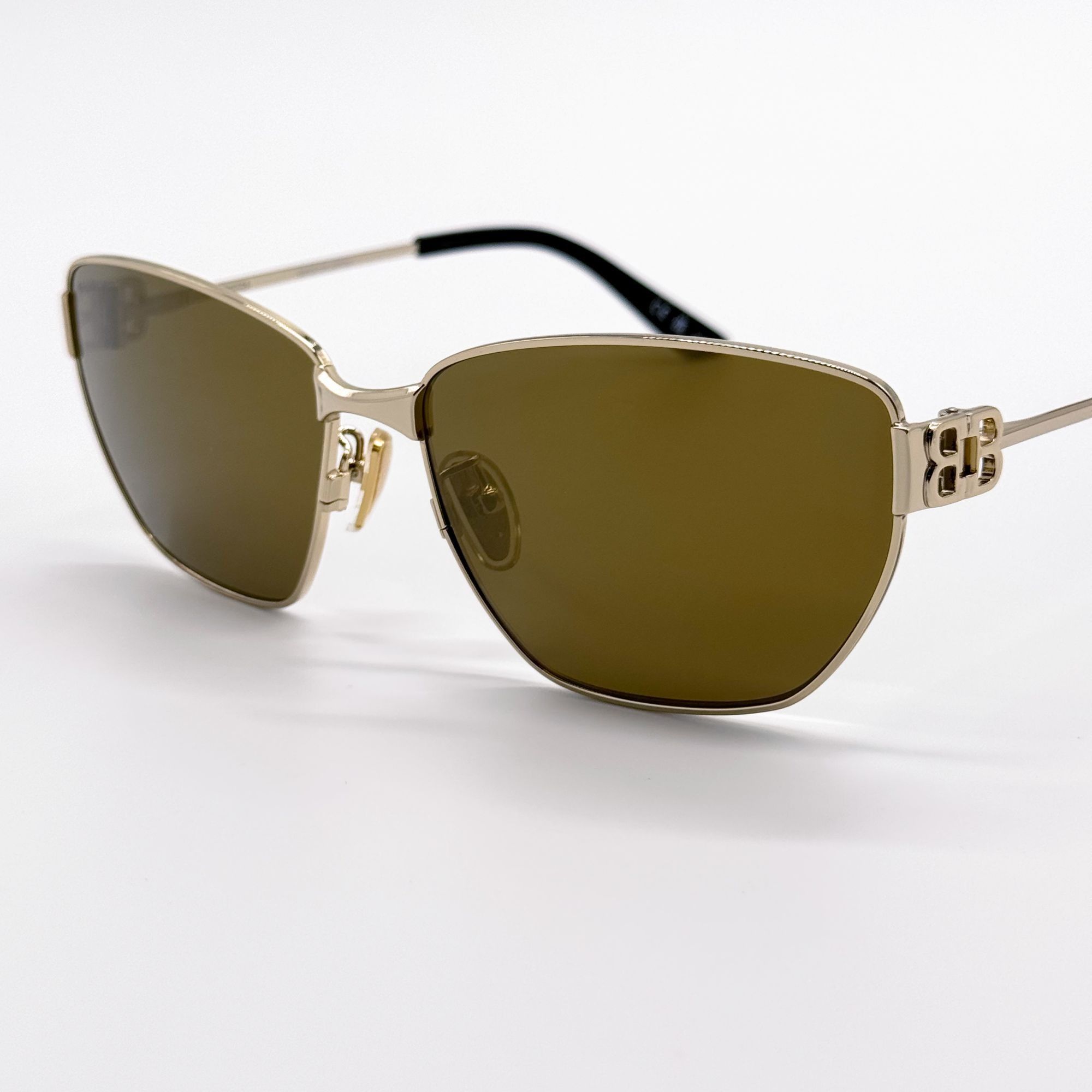 Balenciaga NEW BALENCIAGA BB0337SK 003 SUNGLASSES GOLD WOMEN EYEWEAR Size ONE SIZE - 7 Thumbnail