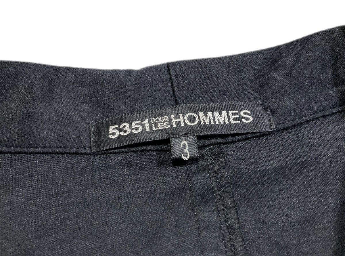 5351 POUR LES HOMMES 🔥Sick Y2K 5351 Pour Les Hommes Double Layer Vest Cardigan Size US M / EU 48-50 / 2 - 7 Thumbnail