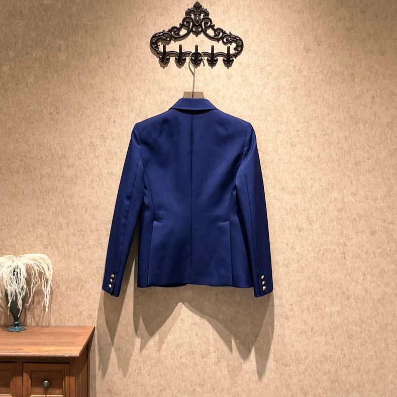 Louis Vuitton Louis Vuitton Blue Badge Preppy Blazer jacket Size XS / US 0-2 / IT 36-38 - 2 Thumbnail