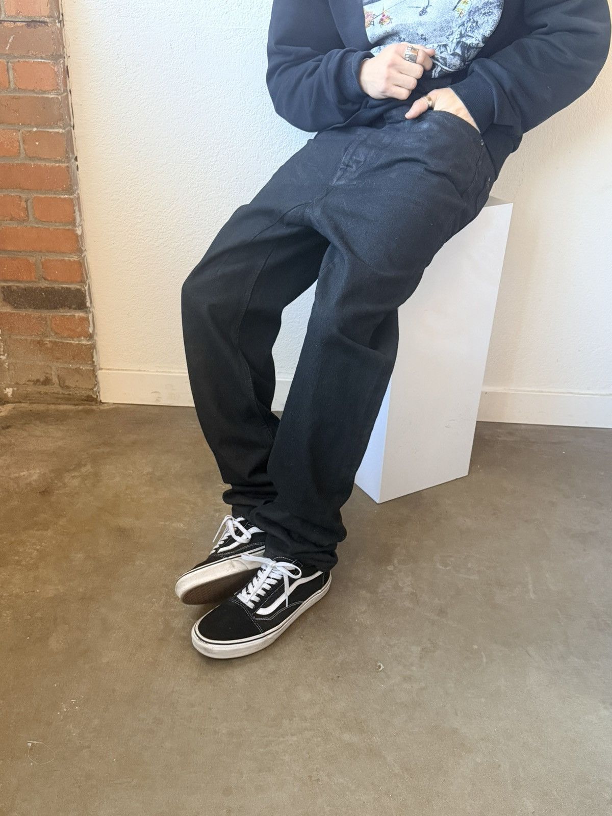 Rick Owens Rick Owens Selvedge Collapse Cut Size US 30 / EU 46 - 3 Thumbnail