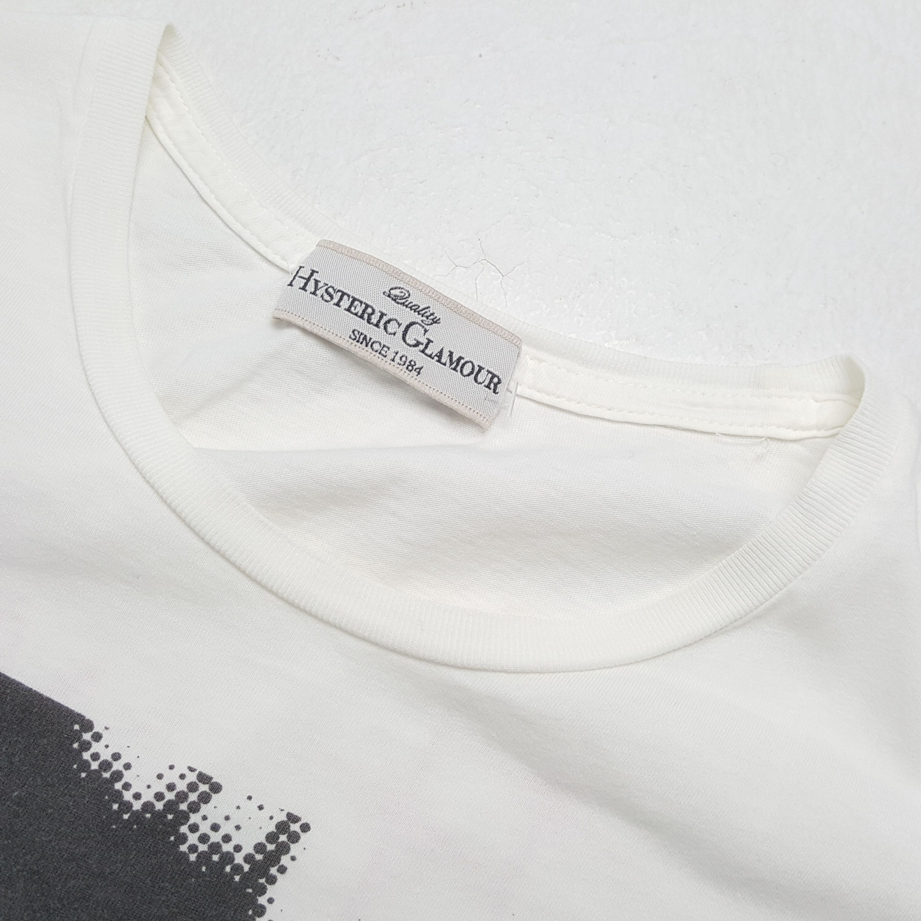 Hysteric Glamour HYSTERIC GLAMOUR Japanese Brand Streetwear Tshirt Size XXS / US 00 / IT 34 - 8 Thumbnail