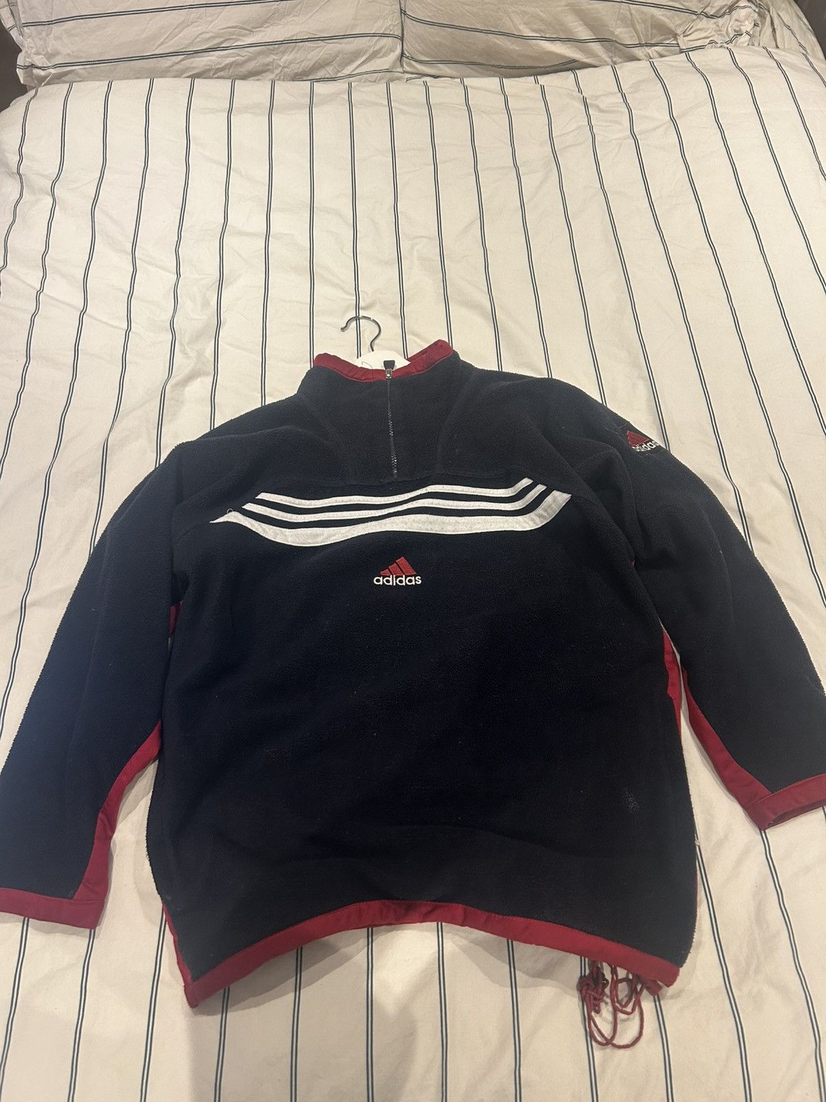 Adidas VINTAGE authentic Adidas quarter Zip sweater Size US M / EU 48-50 / 2 - 3 Thumbnail