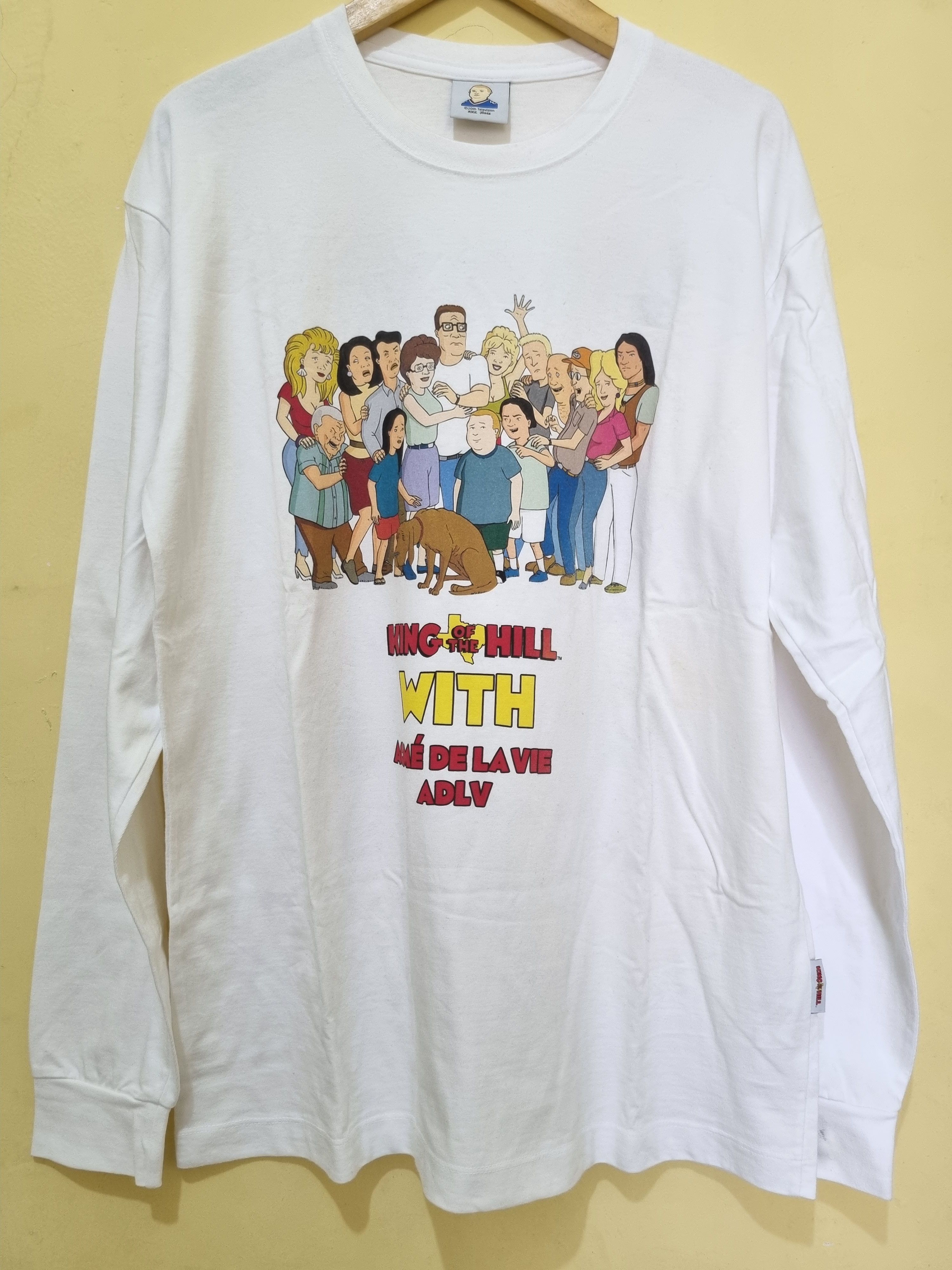 Acme Clothing × Cartoon Network × Vintage Acme De La Vie x King Of The Hill long sleeve Size US XL / EU 56 / 4 - 1 Thumbnail