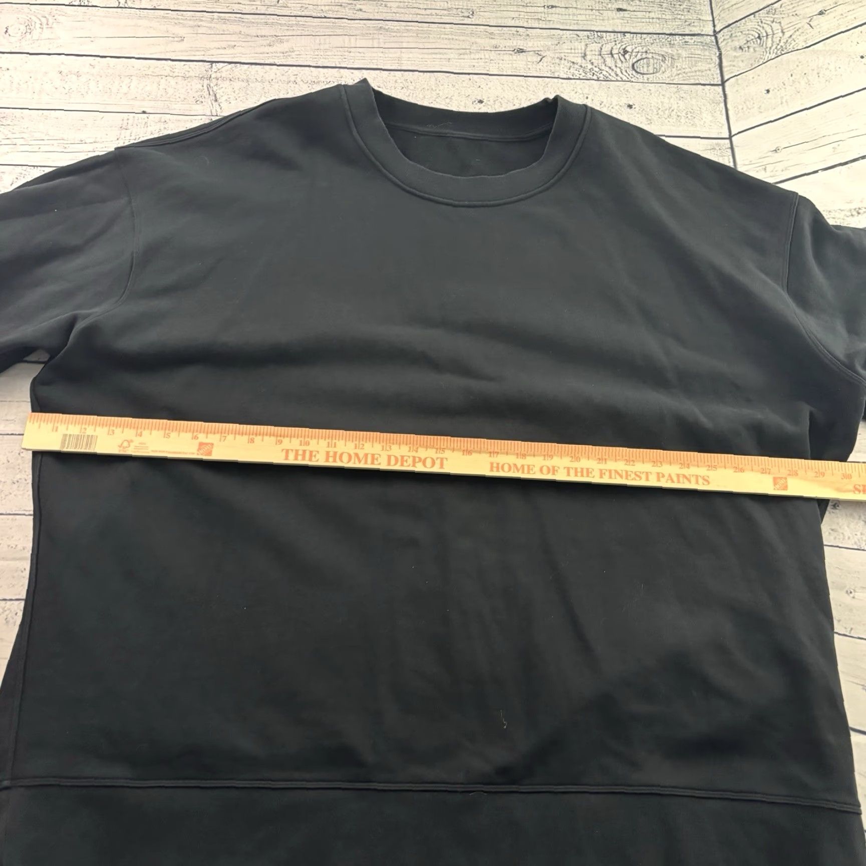 Lululemon Lululemon Sweatshirt Logo Steady State Crewneck Men's 2XL Black Size US XXL / EU 58 / 5 - 3 Thumbnail