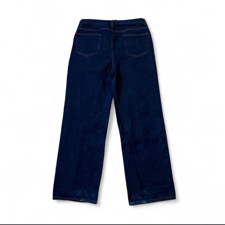A.P.C. A. P.C. Paris Aaron 90's Raw Dark Indigo Denim Wide Leg Size US 32 / EU 48 - 6 Thumbnail